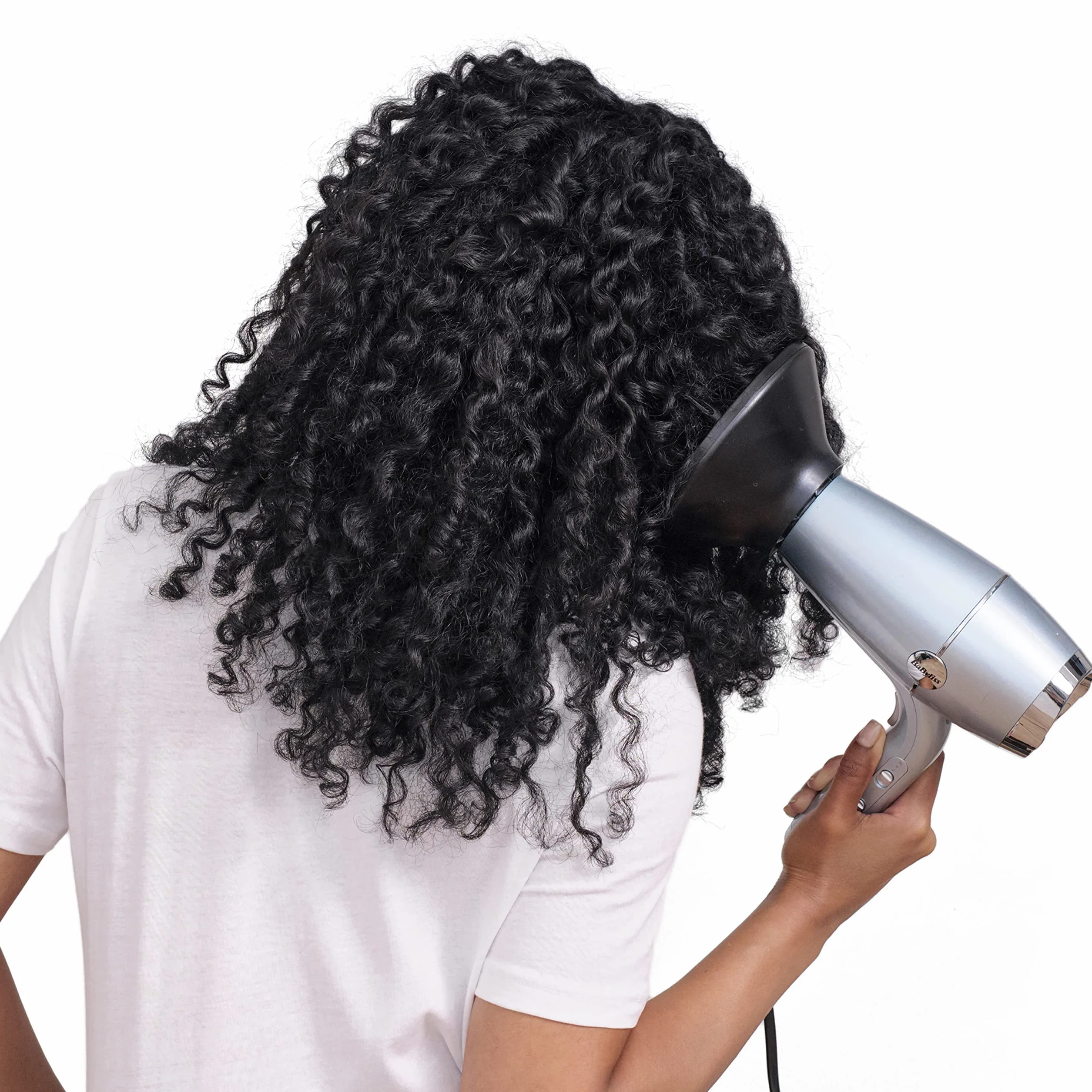 Suszarka BaByliss Hydro‑Fusion z Dyfuzorem – Profesjonalna suszarka jonowa 2100 W, technologia plazmowa dla połysku, lekka konstrukcja, 3 temperatury & 2 prędkości, niebieska, D773DE