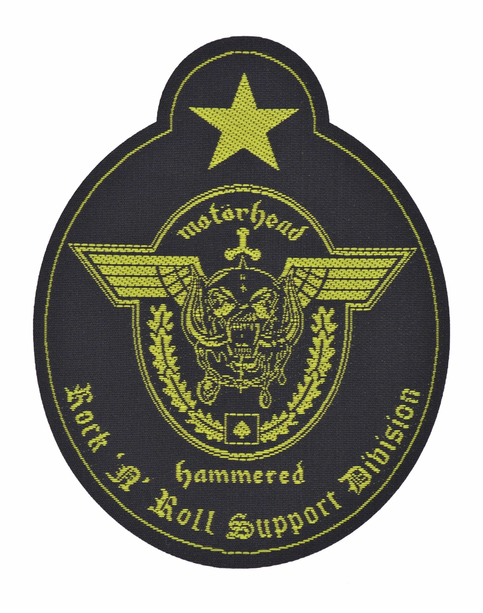 Naszywka Motörhead Support Division Wycięcie