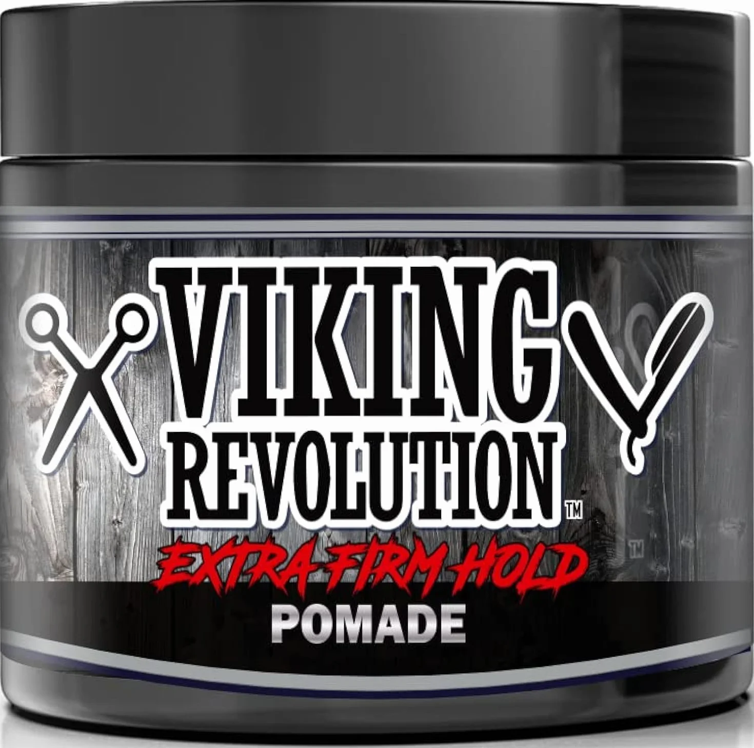 Viking Revolution - Extreme Hold pomada męska – stylizacja i wykończenie Twoich włosów – bardzo mocne, mocne trzymanie i wysoki połysk dla męskiej fryzury – 118 ml