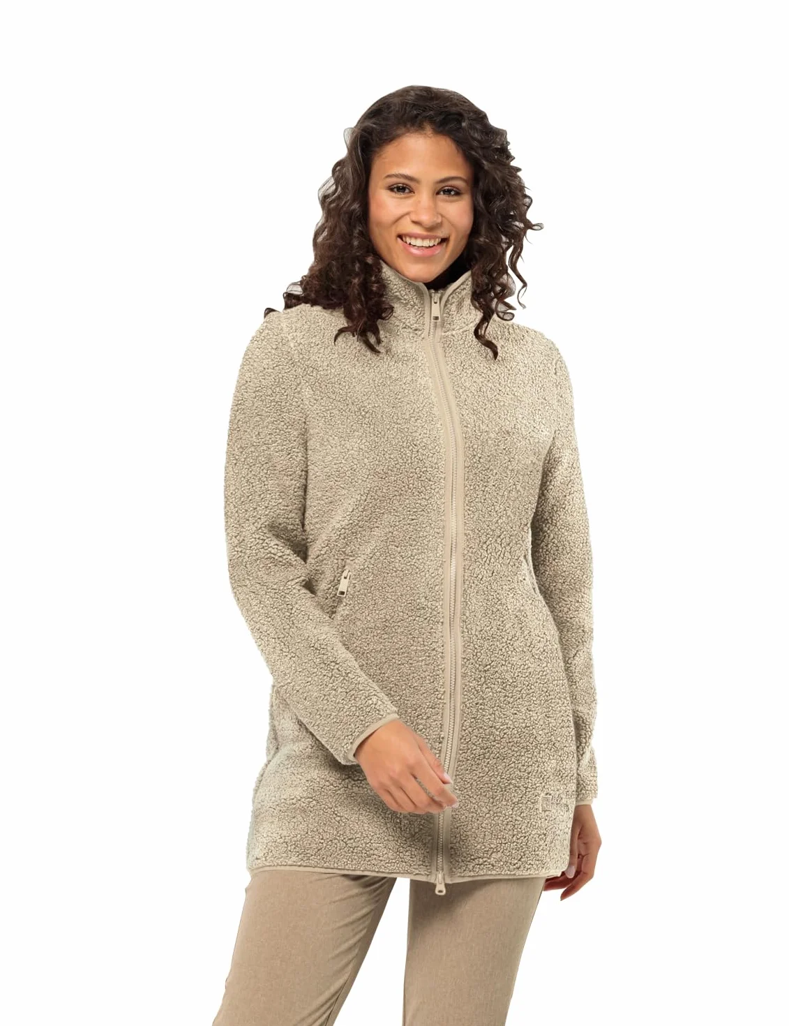 Jack Wolfskin Kurtka polarowa Kobiety High Curl Coat W