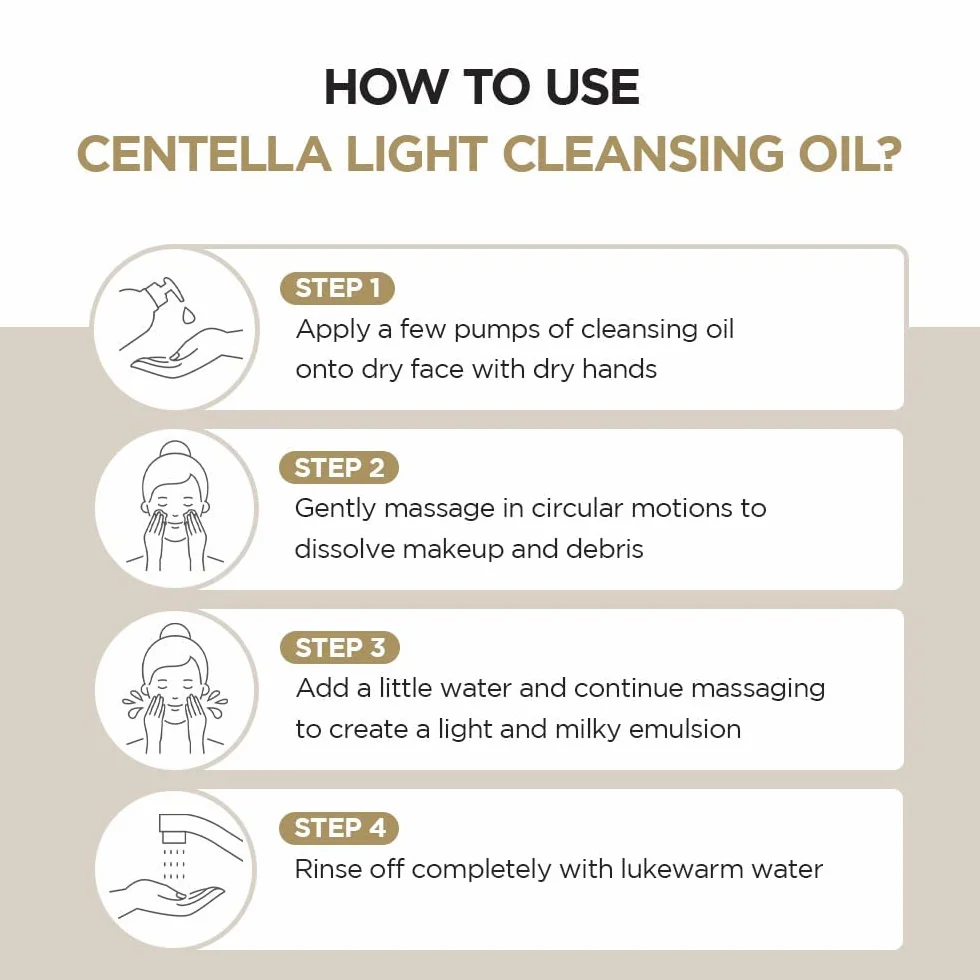 SKIN1004 Madagascar Centella Light Cleansing Oil (200 ml)