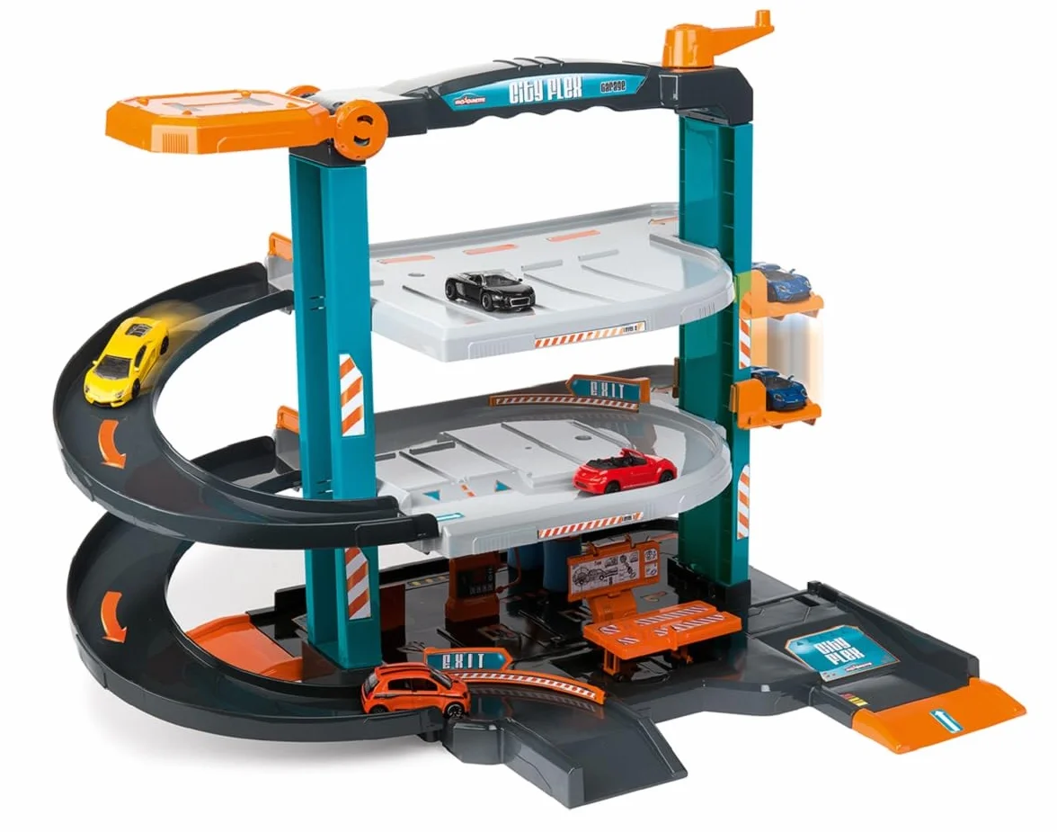 MAJORETTE Garage City Flex + 5 Veh