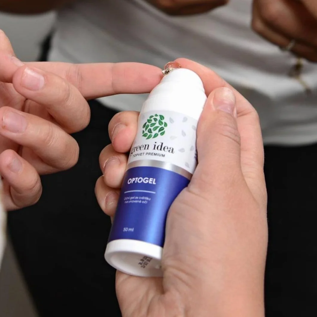 Green Idea OPTOGEL żel pod oczy z pantenolem 50 ml na zmęczone i suche oczy