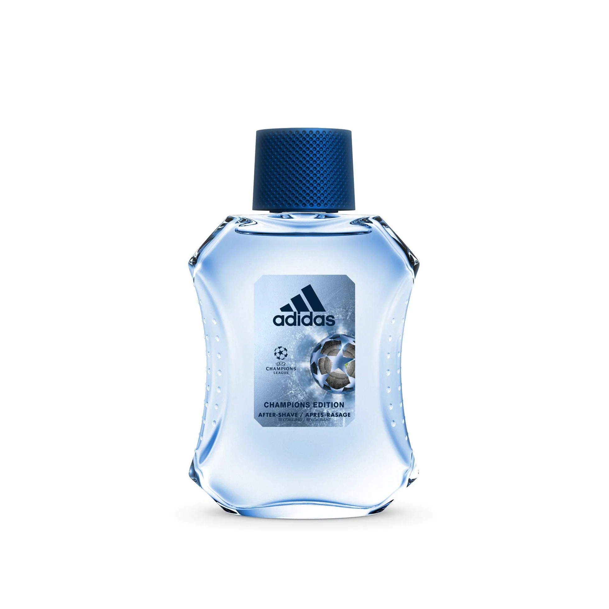 adidas UEFA Champions League After Shave – ożywiająca woda do golenia o aromatycznym zapachu – delikatnie uspokaja skórę i nadaje świeżość, 1 x 100 ml