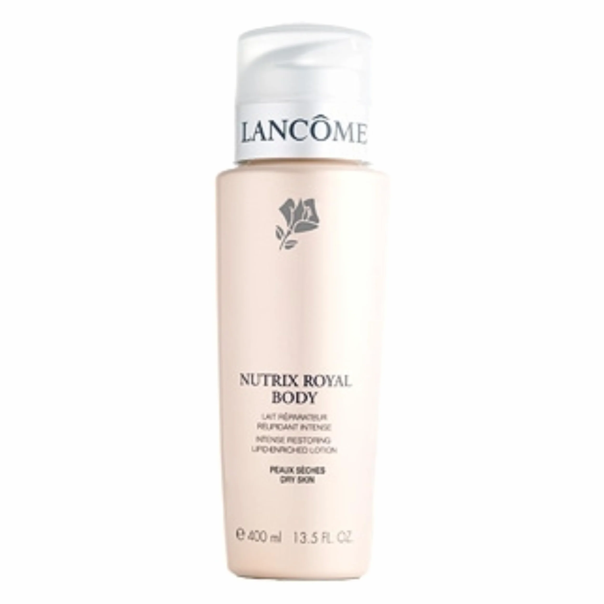 Lancôme Nutrix Royal balsam do ciała, intensywnie pielęgnujący balsam do ciała do wszystkich rodzajów skóry, wzmacnia barierę skóry i chroni przed czynnikami zewnętrznymi, 400 ml