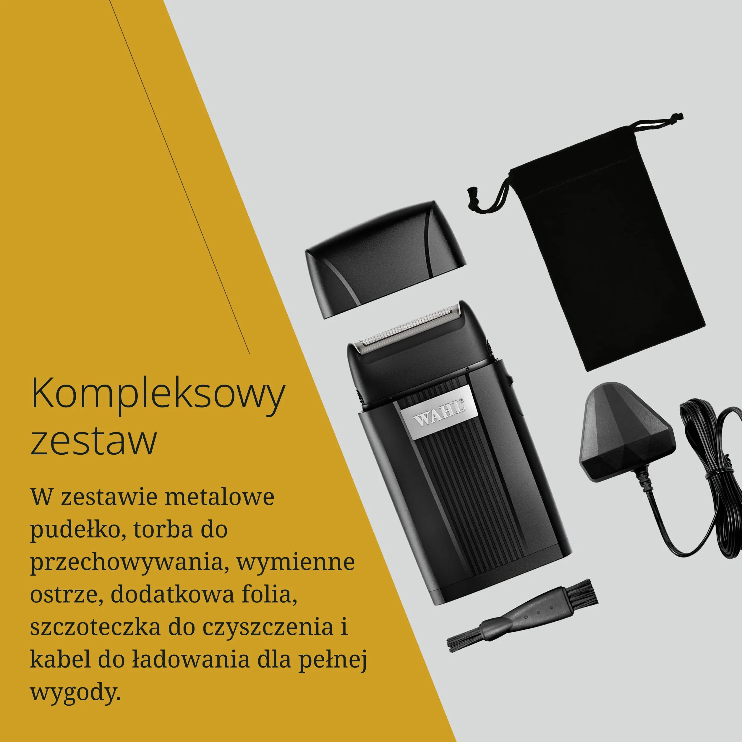 Wahl Super Close - Narzędzie wykończeniowe, golarka dla precyzyjnych zanik