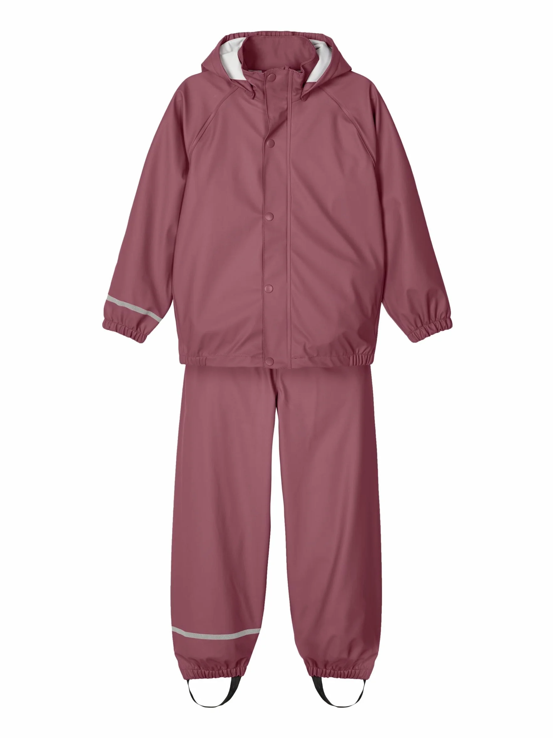 NAME IT Nkndry Rain Set Noos Zestaw Przeciwdeszczowy Uniseks, Niebieski (Dark Sapphire), 92