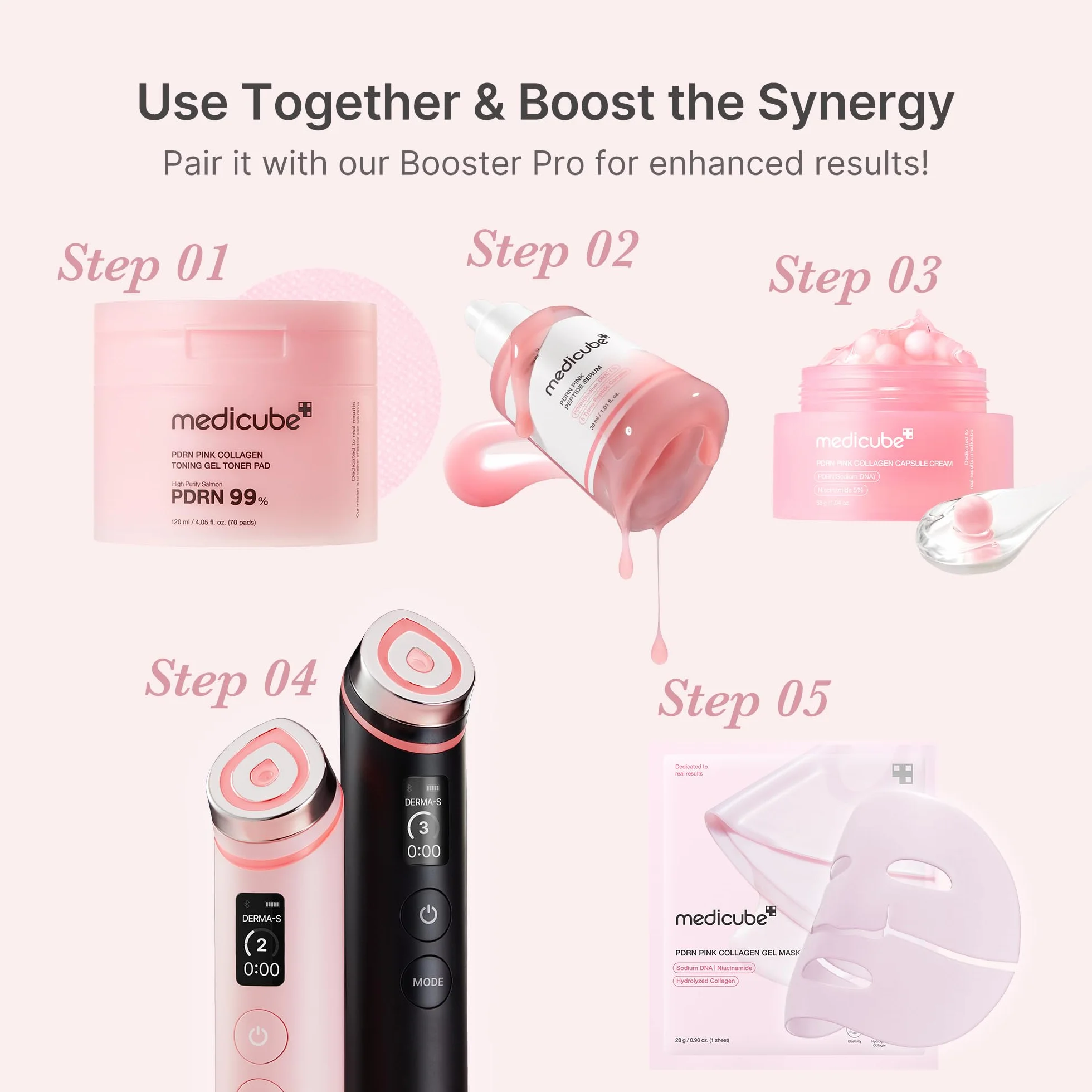 Medicube PDRN Pink Peptide Serum