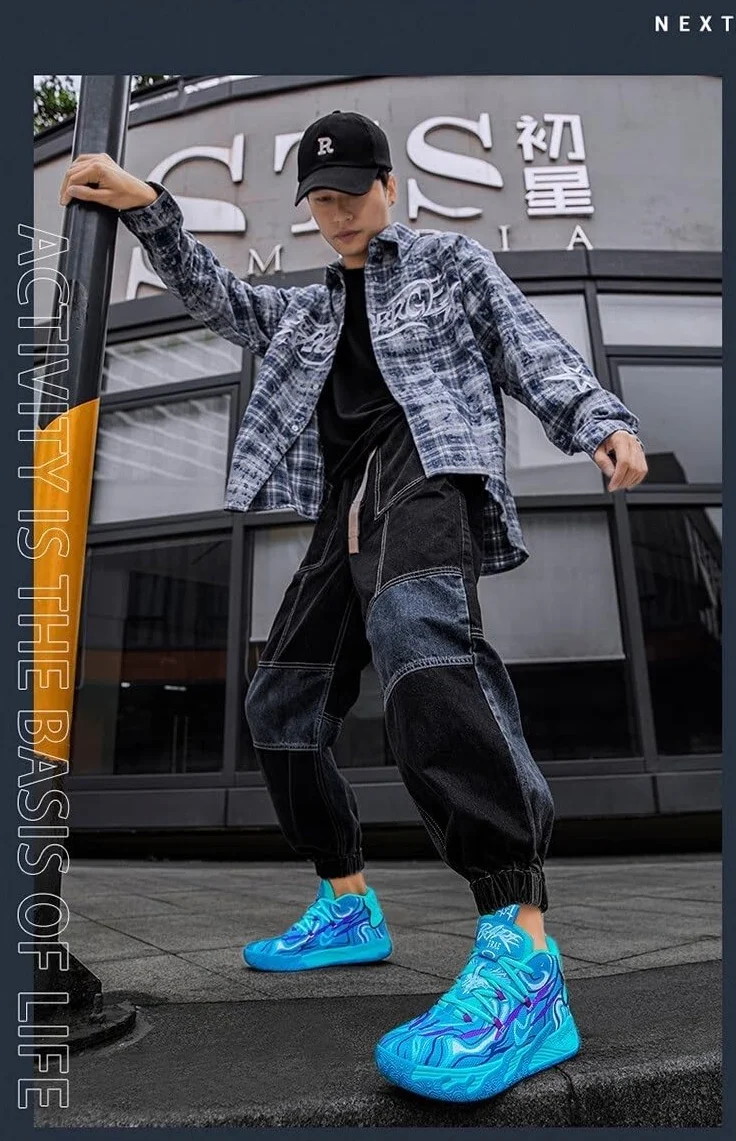 Unisex buty do koszykówki oddychające buty sportowe o dopasowanym wzornictwie