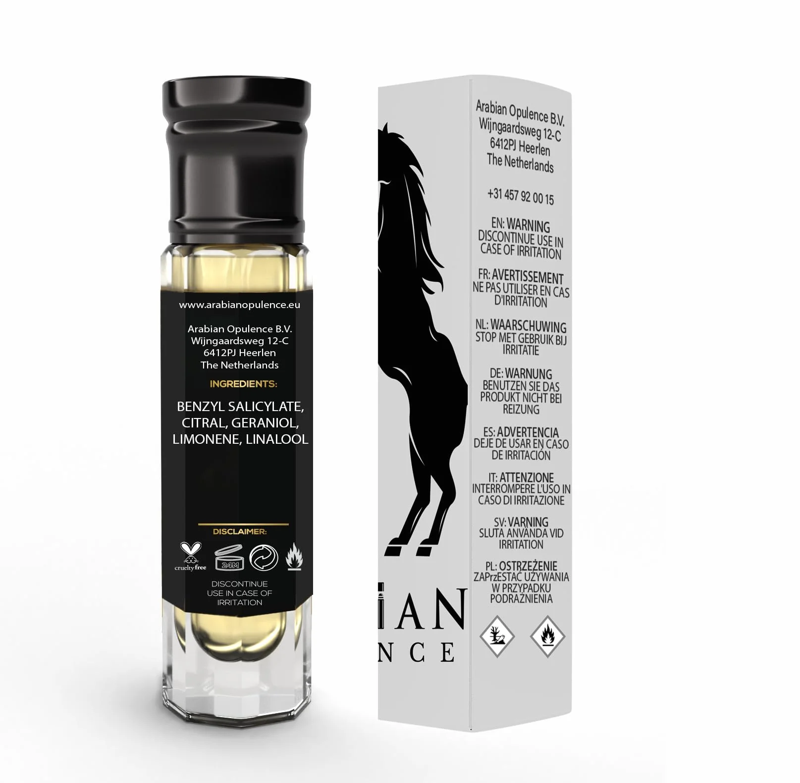 Arabian Opulence FR288 OUD AND VELVET ROSE skoncentrowany olejek perfumowany, bursztynowy, kwiatowy, bez alkoholu, butelka dla kobiet, długotrwałe perfumy na bazie oleju (6 ml)