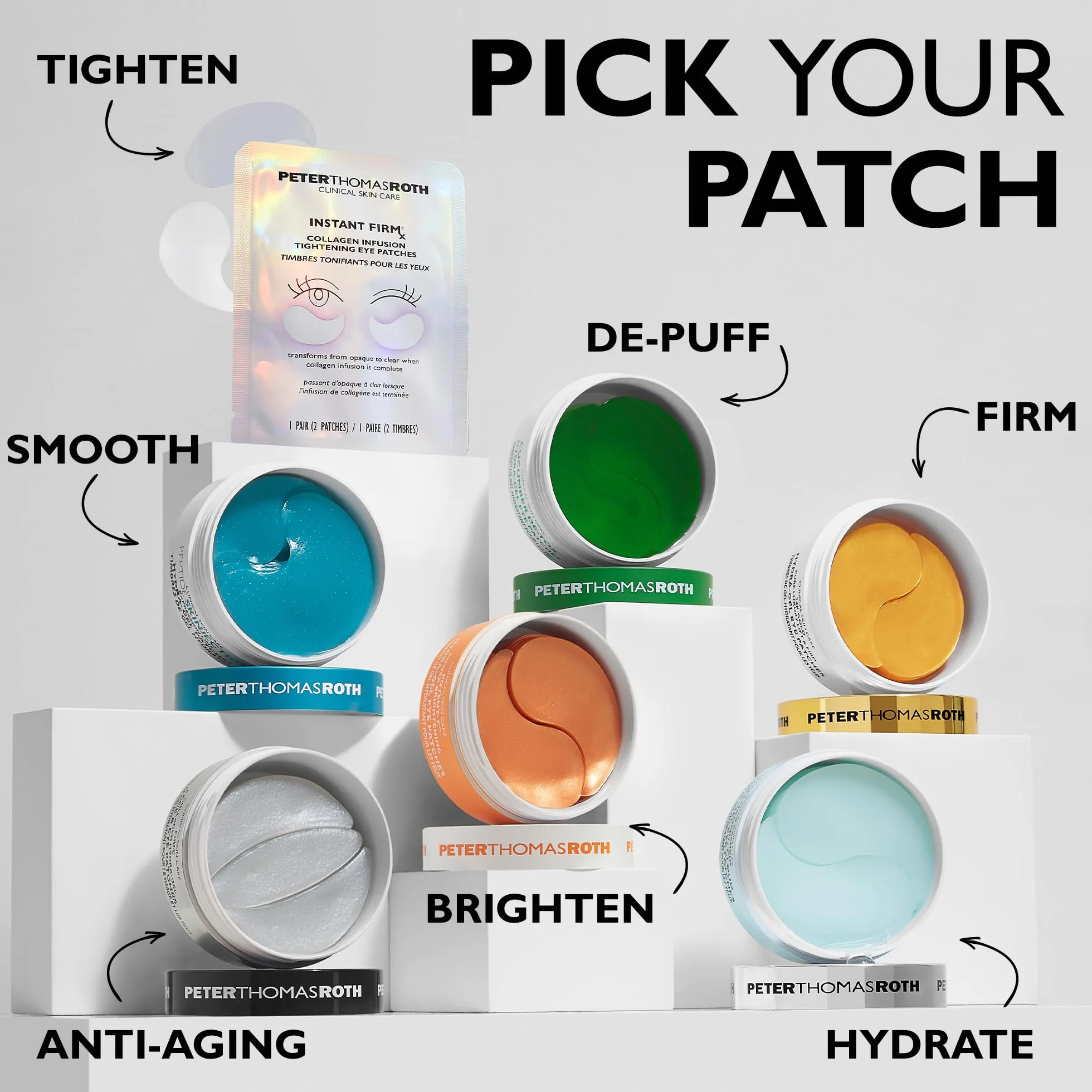 Peter Thomas Roth Water Drench Hyaluron Cloud Hydra-Gel Eye Patches 180 g