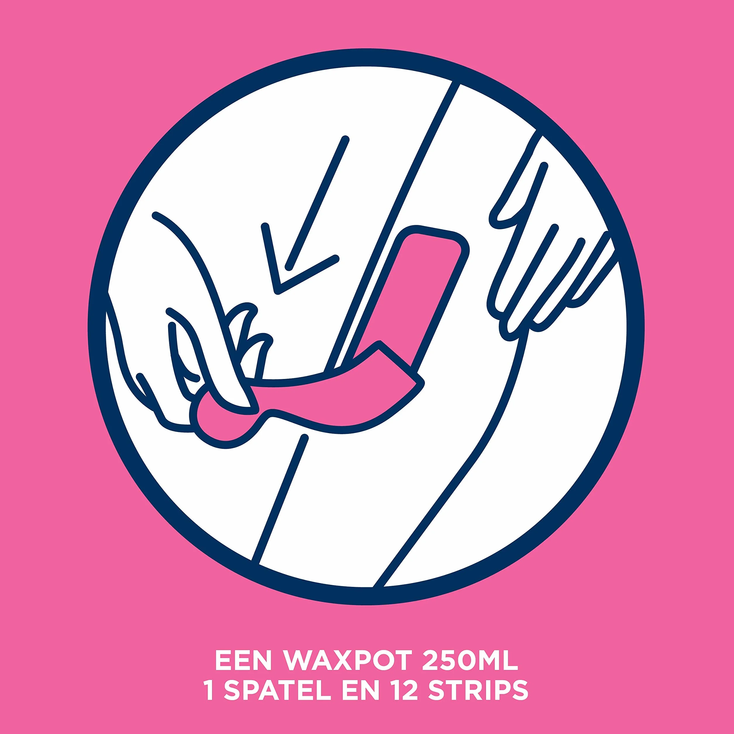 Veet PURE - Gorący wosk z cukrem i olejem arganowym - Bezpasmowa depilacja - 100% naturalne składniki - 250ml