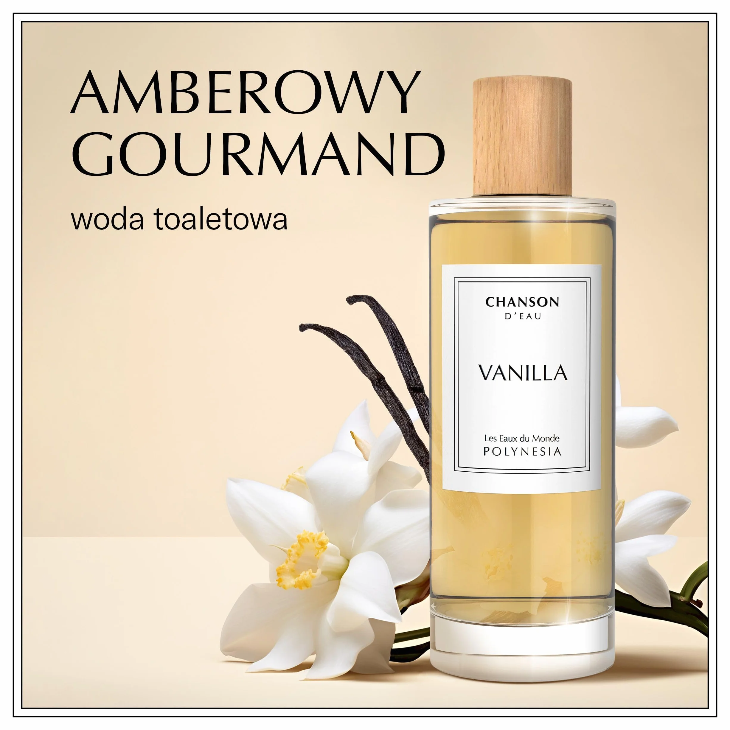 Chanson d’Eau Vanilla woda toaletowa dla kobiet o słodkim waniliowym zapachu, 100 ml