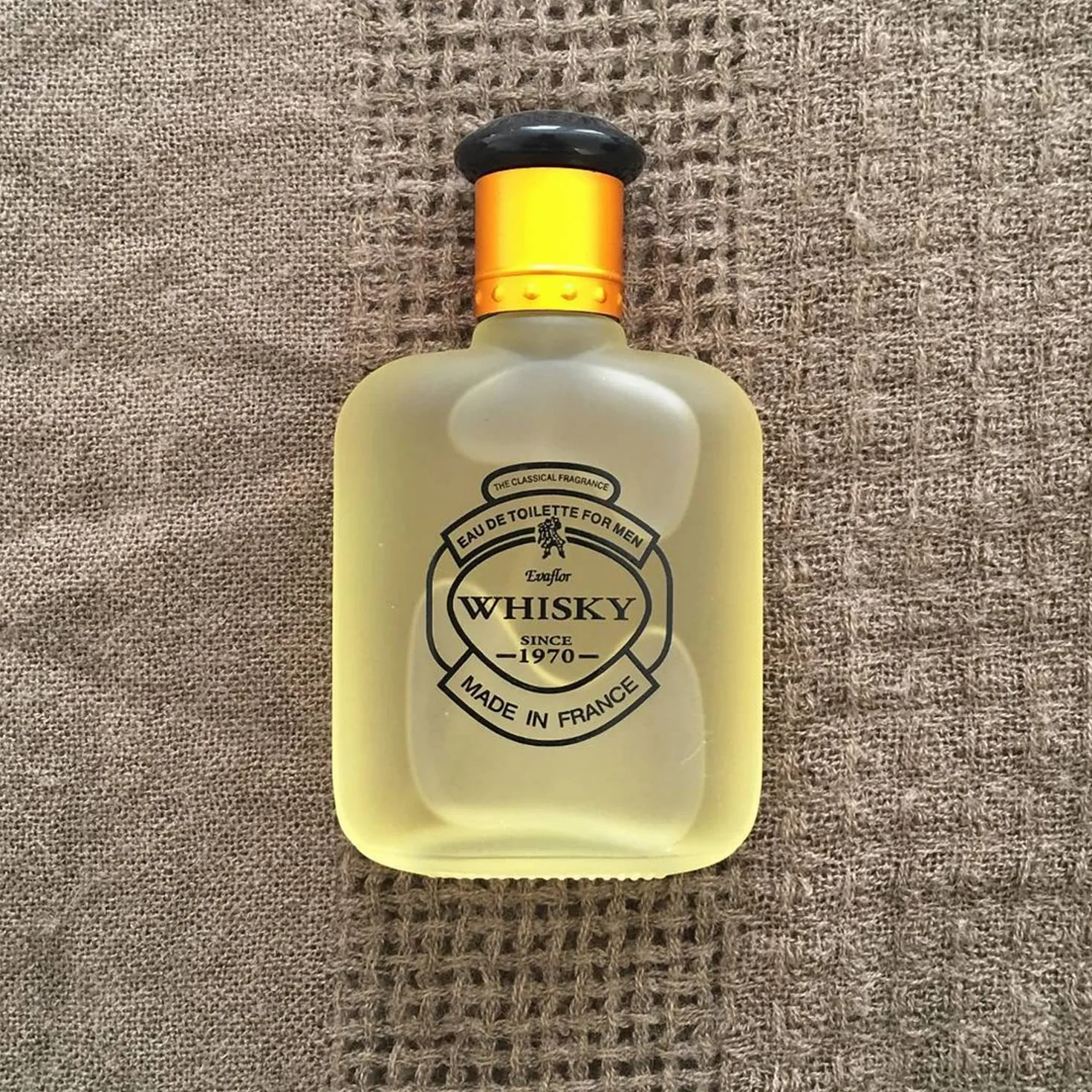 WHISKY For Men • Zestaw Woda toaletowa 100 ml + Dezodorant 150 ml • Spray • Perfumy męskie • Zestaw prezentowy • EVAFLORPARIS
