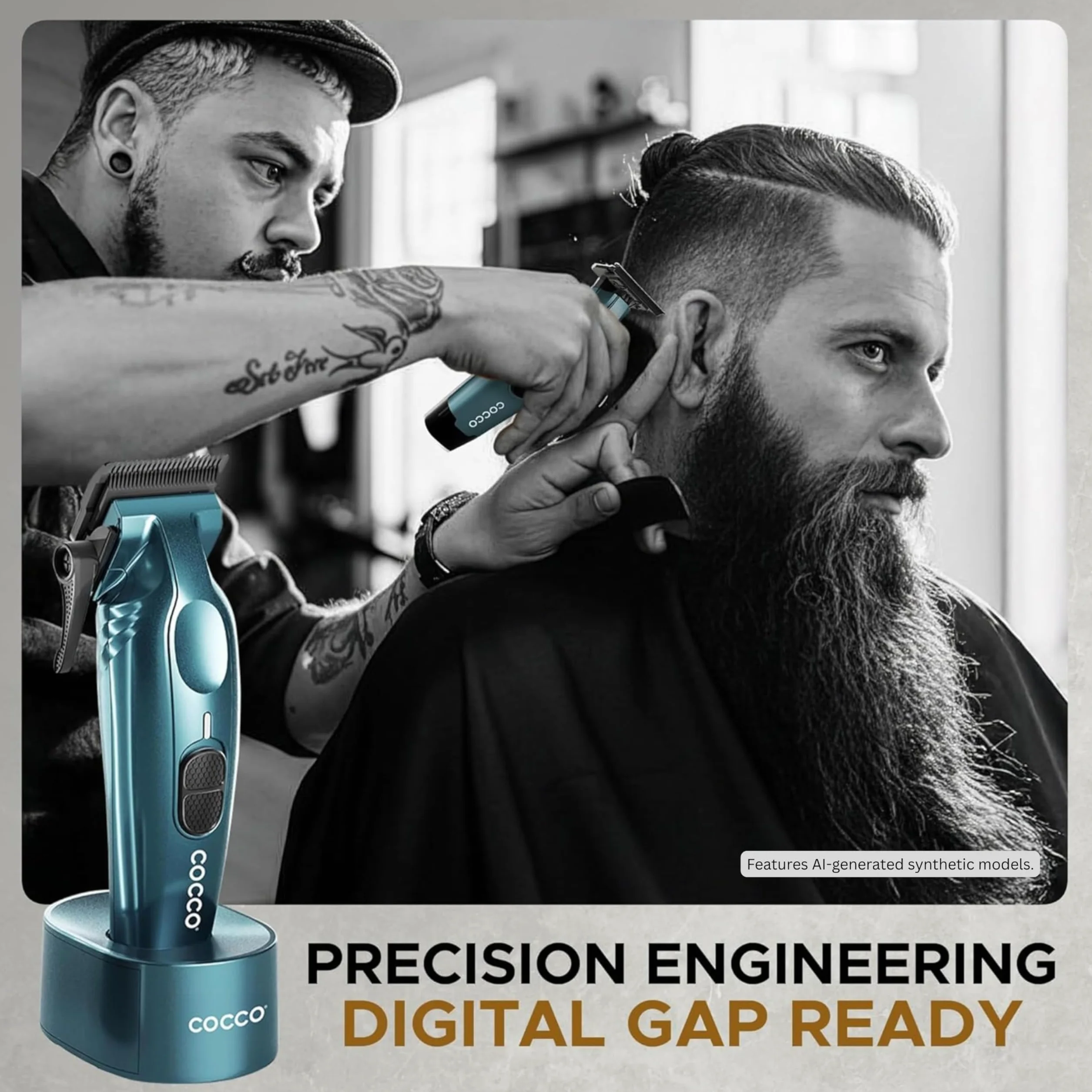 Cocco® Hyper Veloce Pro Trimmer Collection: Precyzyjne trymery z Graphene Blade, silnik prądu stałego, całkowicie metalowe