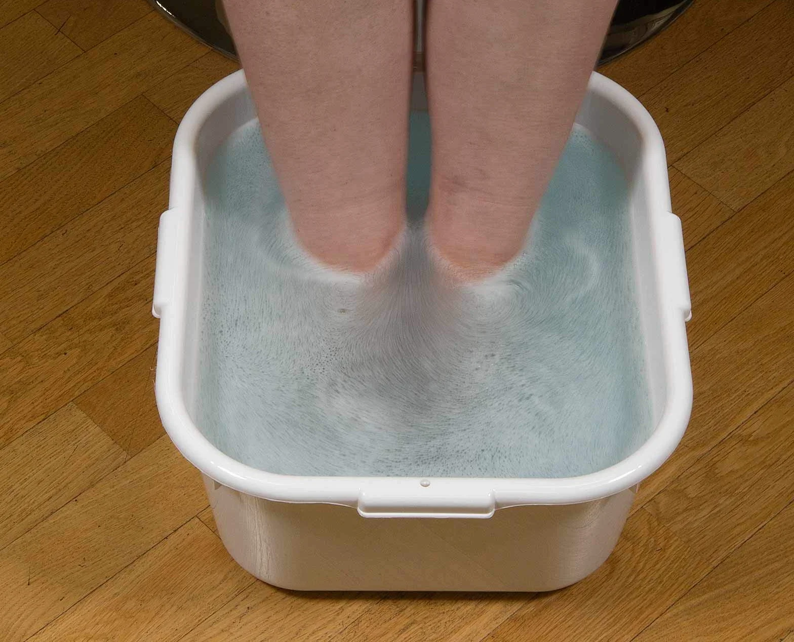 Kąpiel stóp, miska do mycia 40 cm, wanna na stopy, bardzo stabilna, wypełniona, nie wygina się, koskaderm
