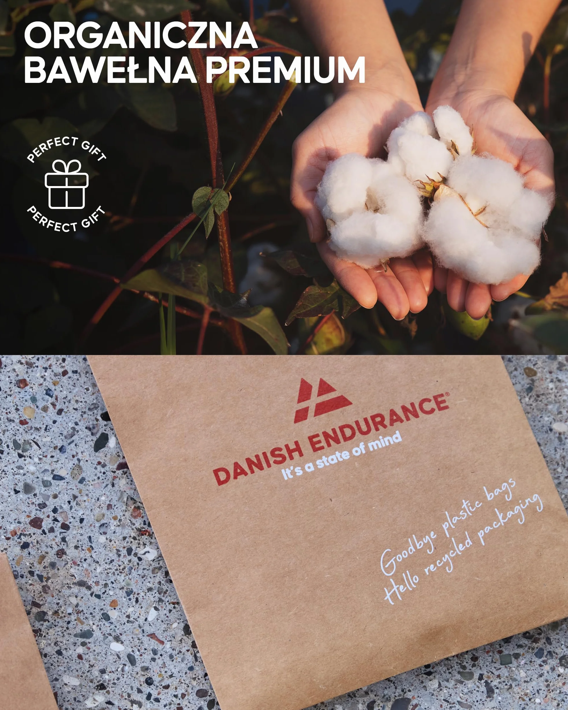 DANISH ENDURANCE Koszulka Polo dla Mężczyzn, Bawełna Organiczna, Klasyczny Krój, Miękka i Wygodna, Krótki Rękaw, 1 lub 2-Pak