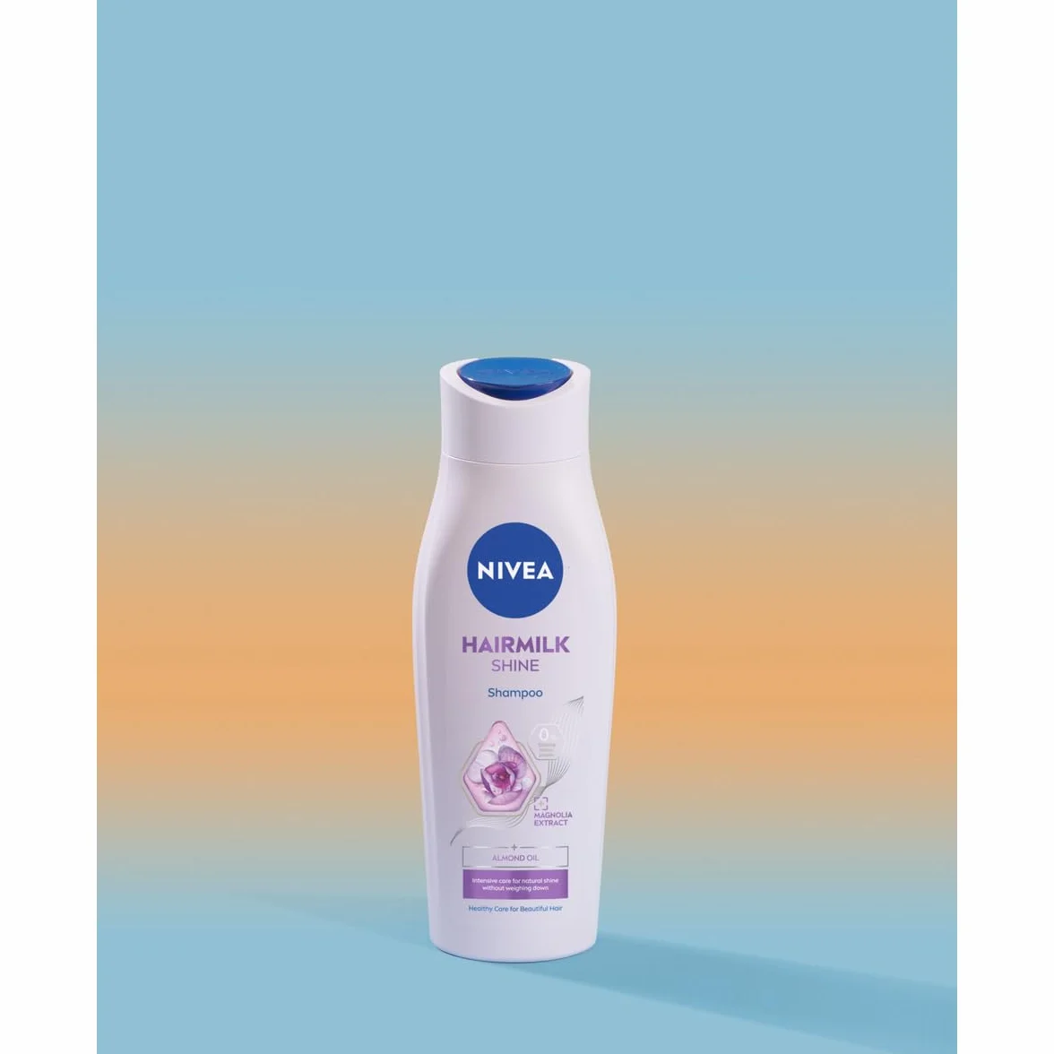 NIVEA Hairmilk Shine Ochronny szampon do włosów dla naturalnego połysku z olejkiem migdałowym 400 ml