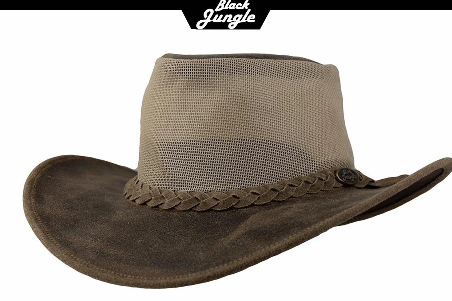 Black Jungle BUNDABERY kapelusz skórzany, kapelusz westernowy, kapelusz australijski, kapelusz kowbojski