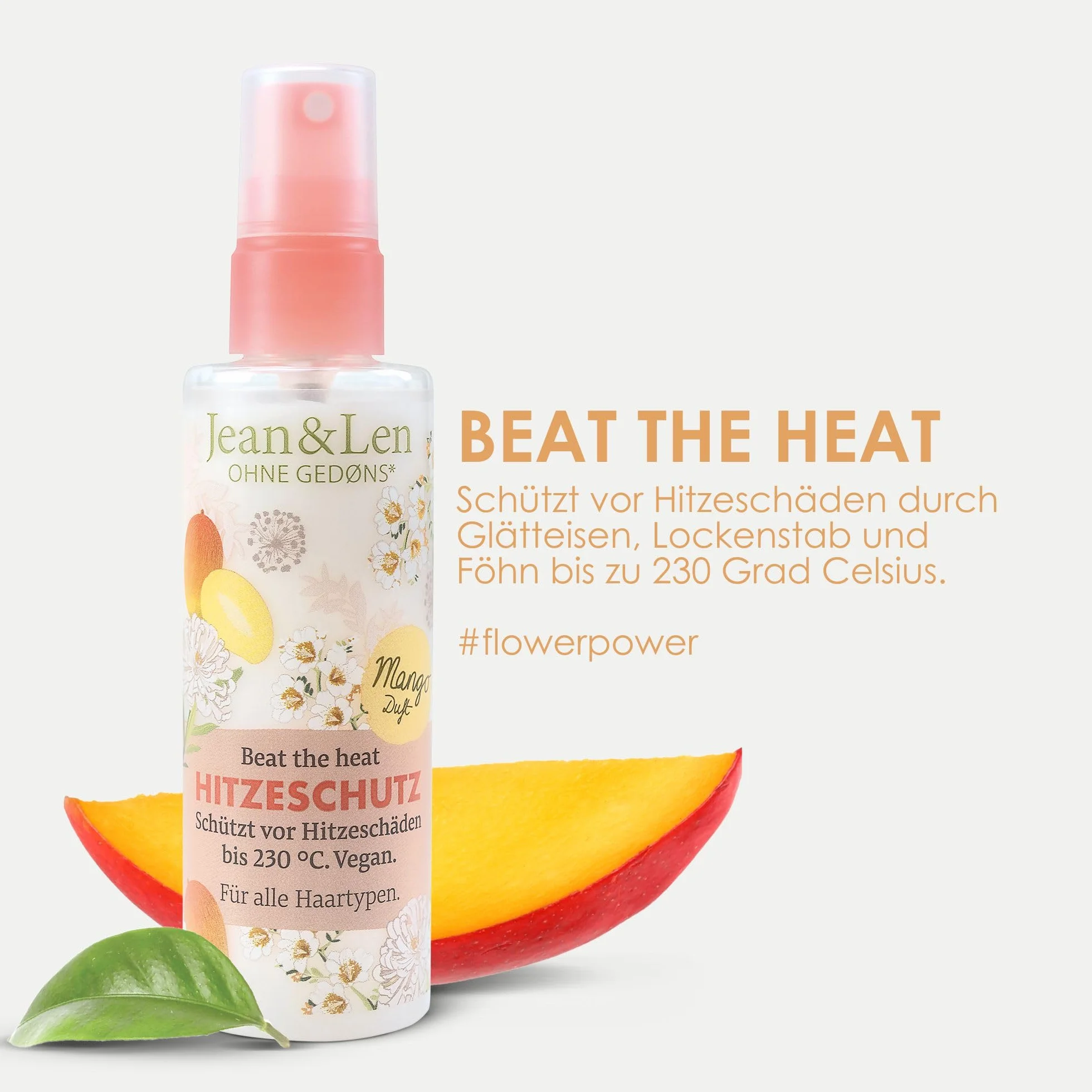 Jean & Len Beat The Heat Sprej Chroniący przed Wysoką Temperaturą 100 ml