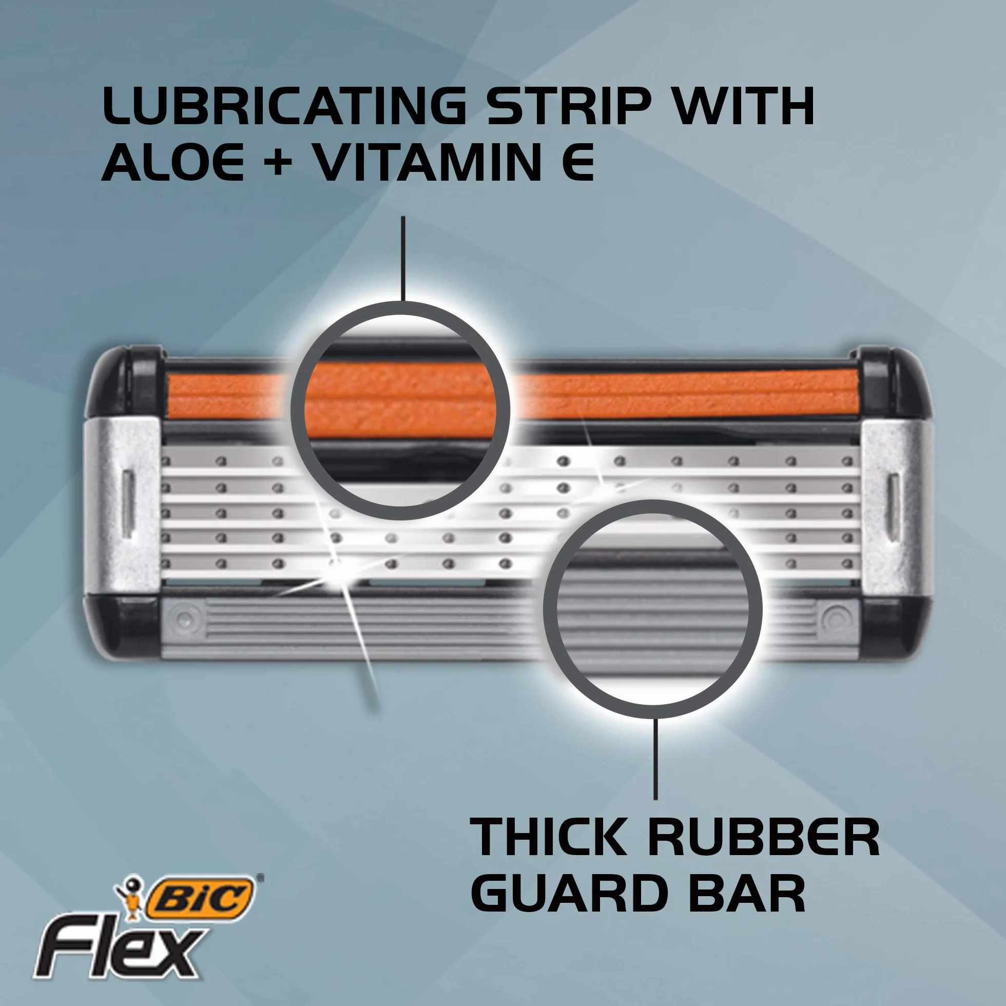 BIC Flex 5 maszynka do golenia hybrydowa, 8 sztuk