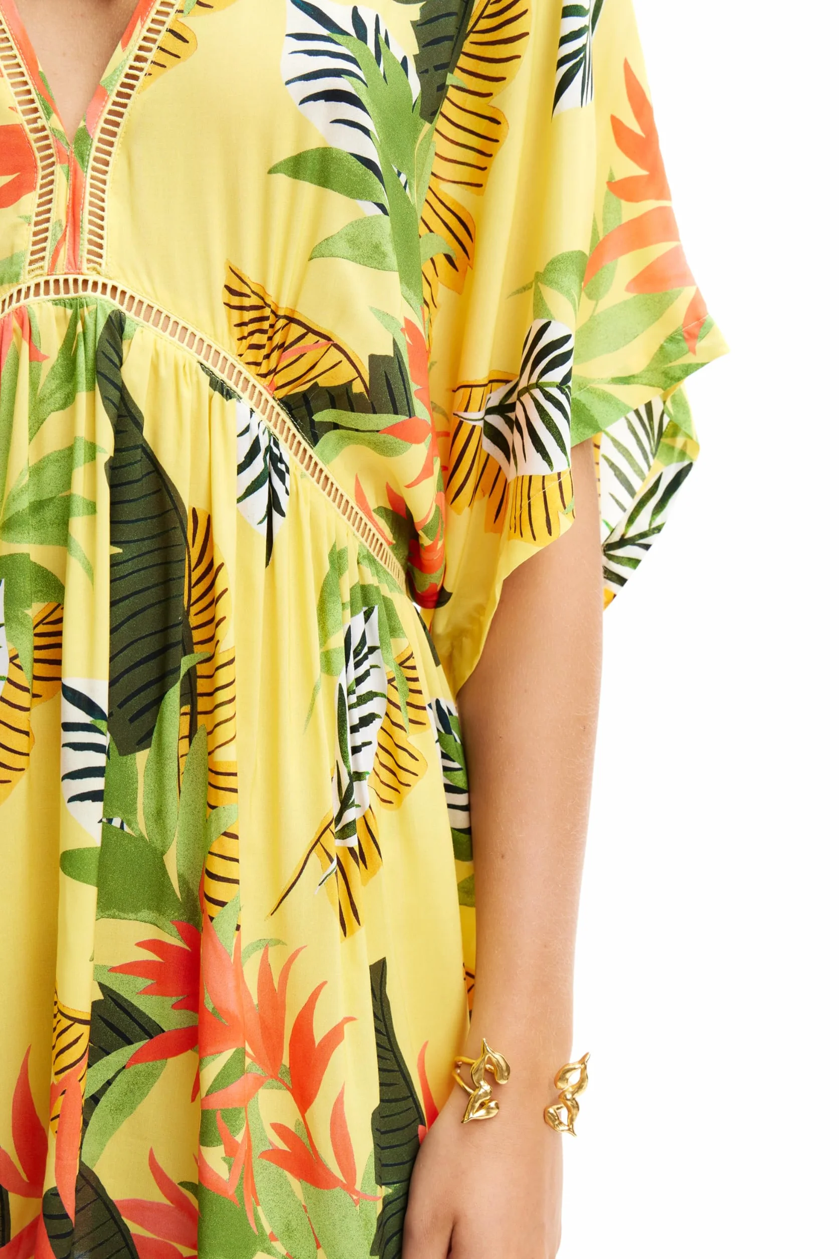 Desigual Bikini Top Kobiety Swim_top Tropical