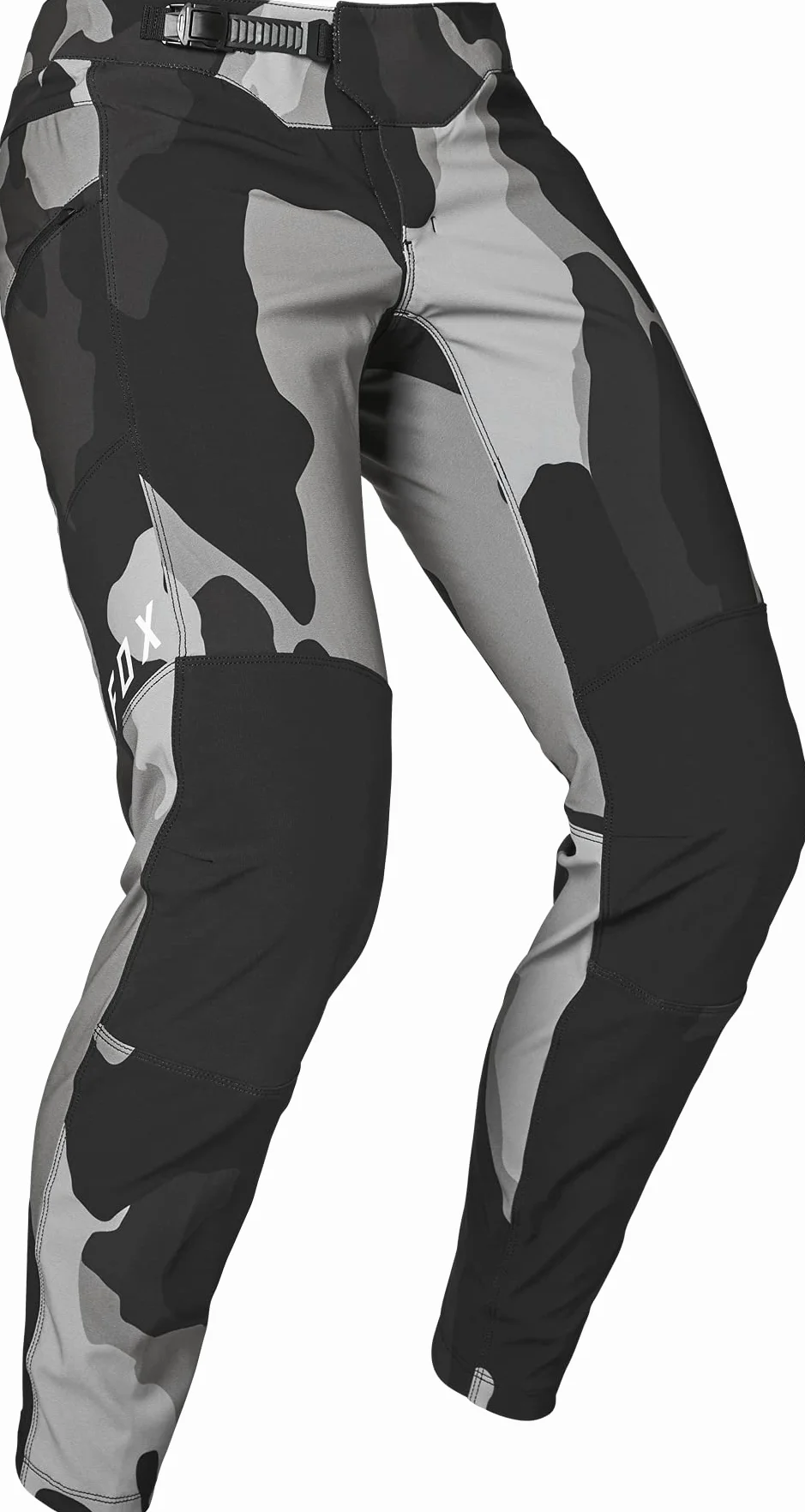 Fox Racing Defend Fire Pants Black Camo 32 spodnie sportowe