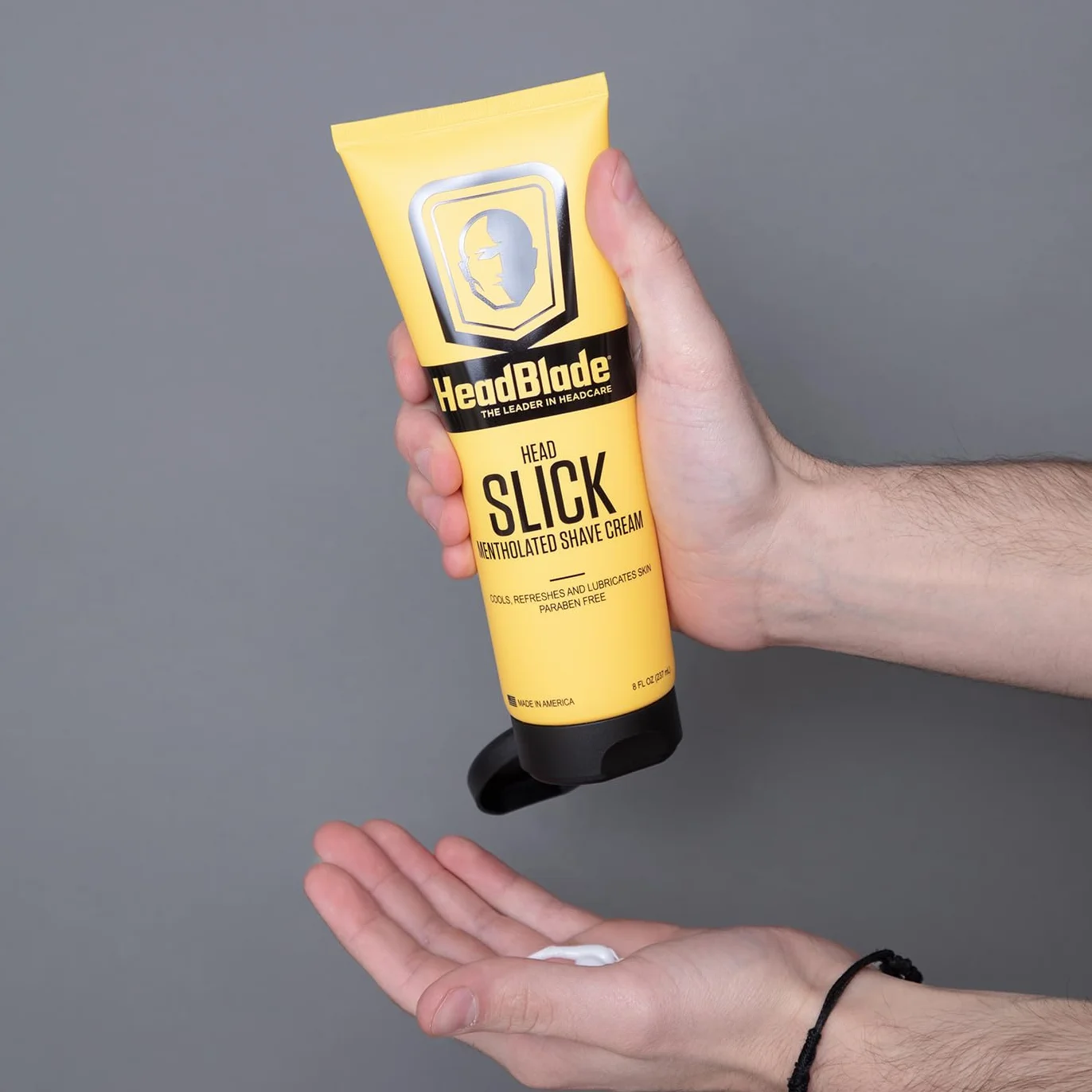 HeadBlade Headslick mentol krem do golenia – 8 oz 236 ml