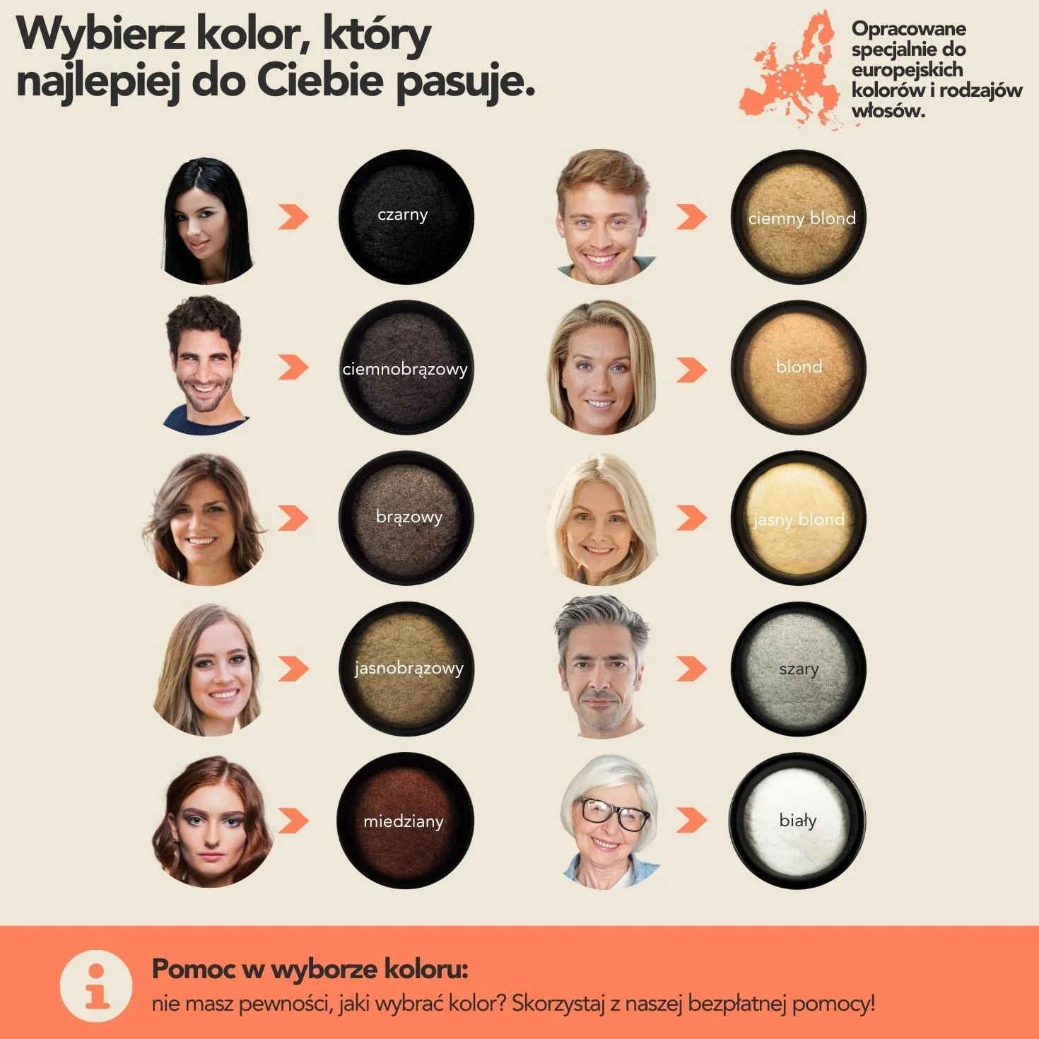Mikrowłókna IMPERIO do zagęszczania włosów 26 g czarny