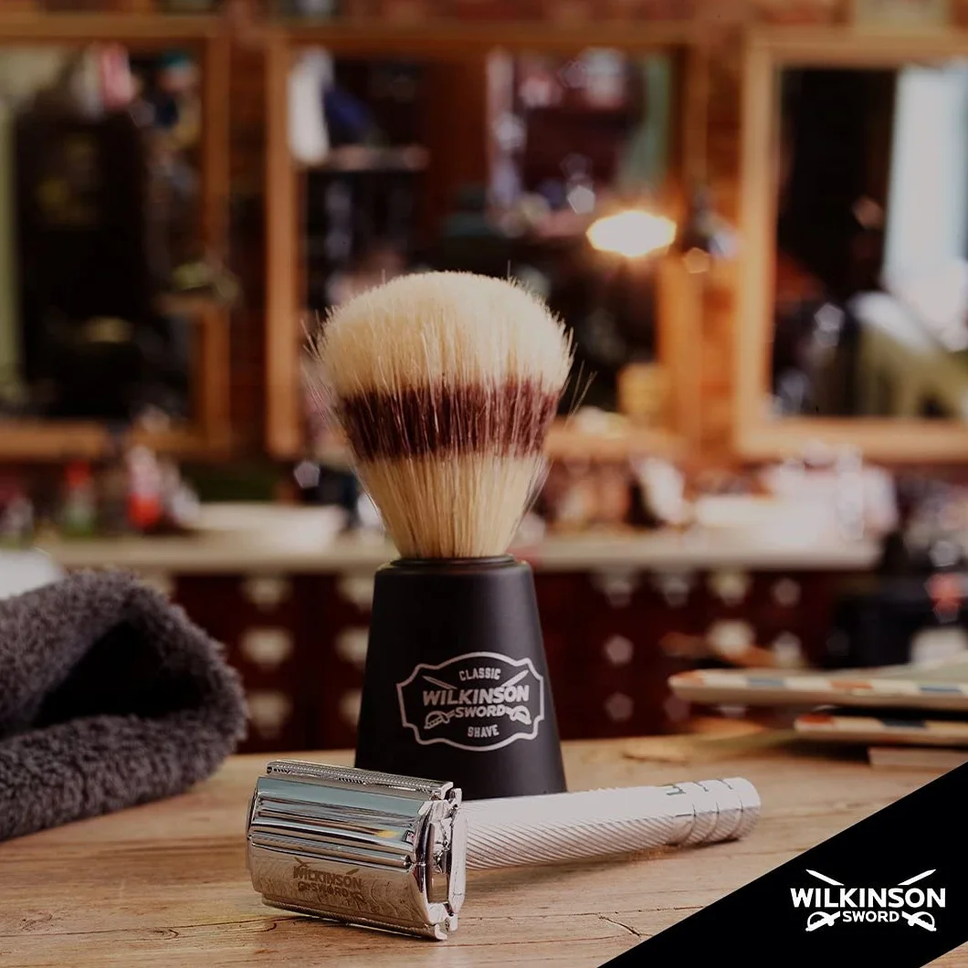 Wilkinson Sword Pędzel do golenia najlepsze włosie męskie, 1 szt
