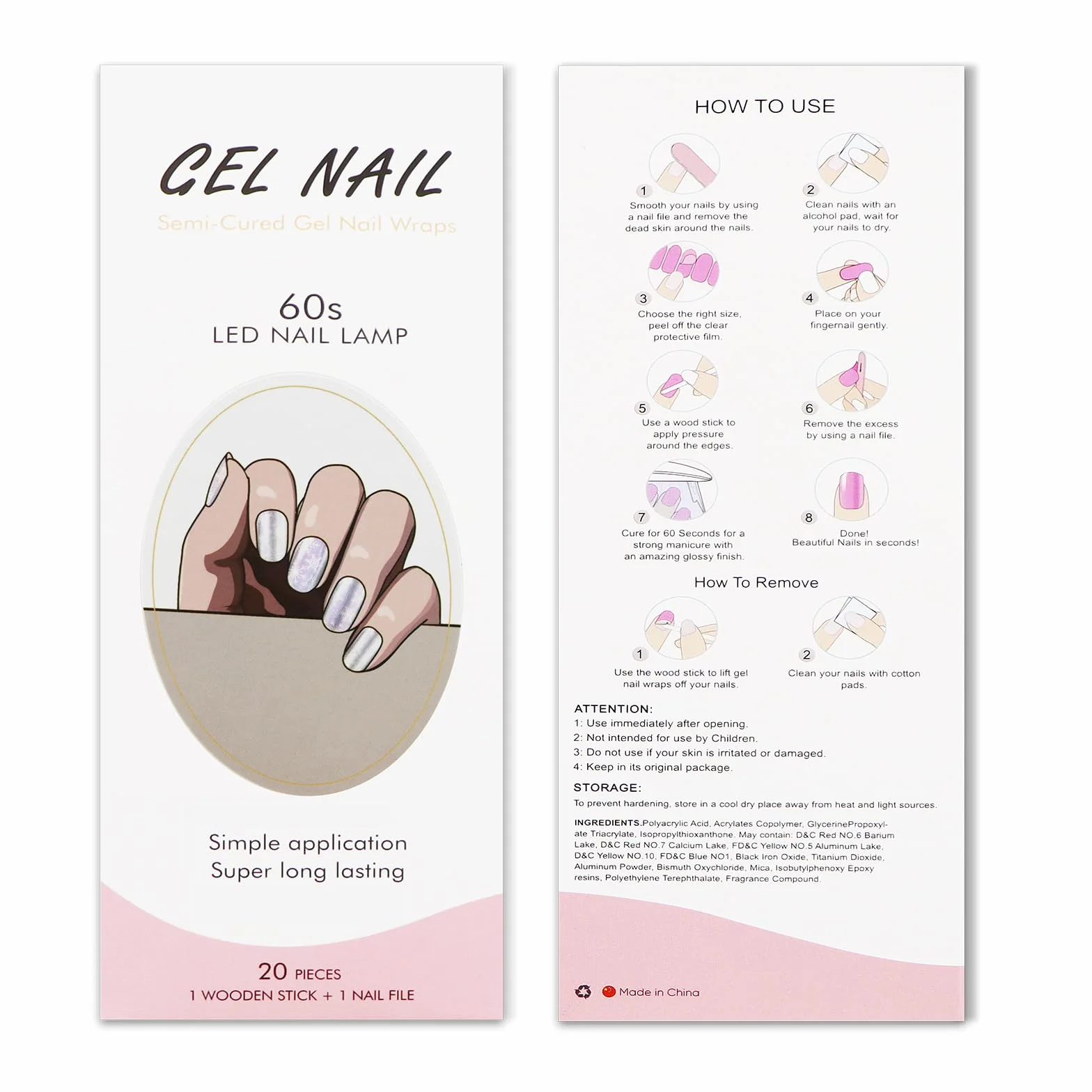 JMEOWIO Żel do paznokci Naklejki Boże Narodzenie Płatek śniegu Naklejki do paznokci Żel Nail Art Stickers Decor