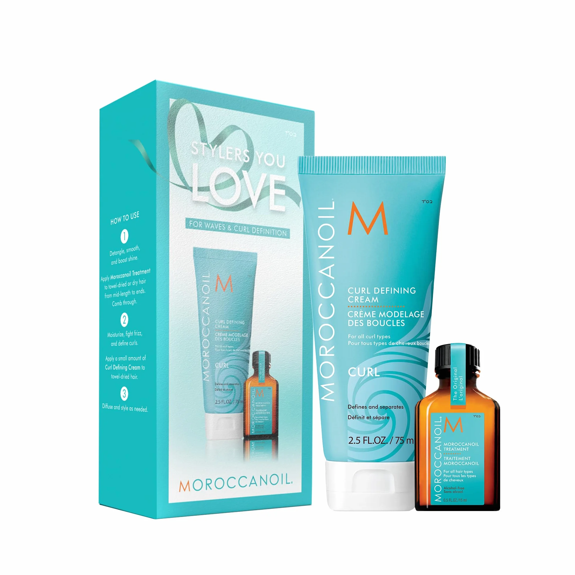 Moroccanoil Stylers You Love — podkreślenie fal i loków