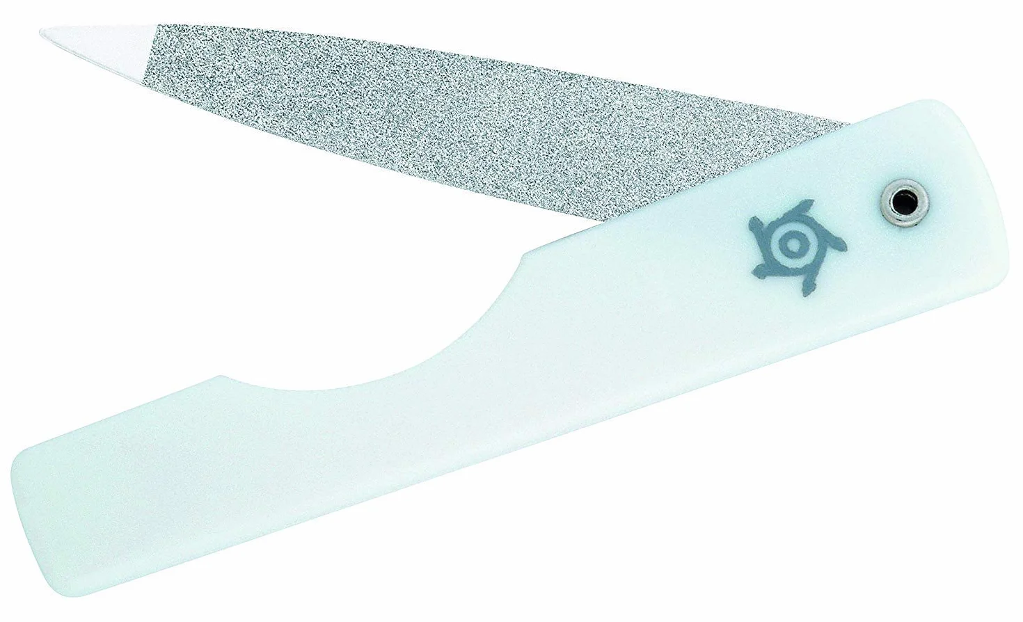 Pfeilring Szafir składany pilnik do paznokci, 11,5 cm, biały