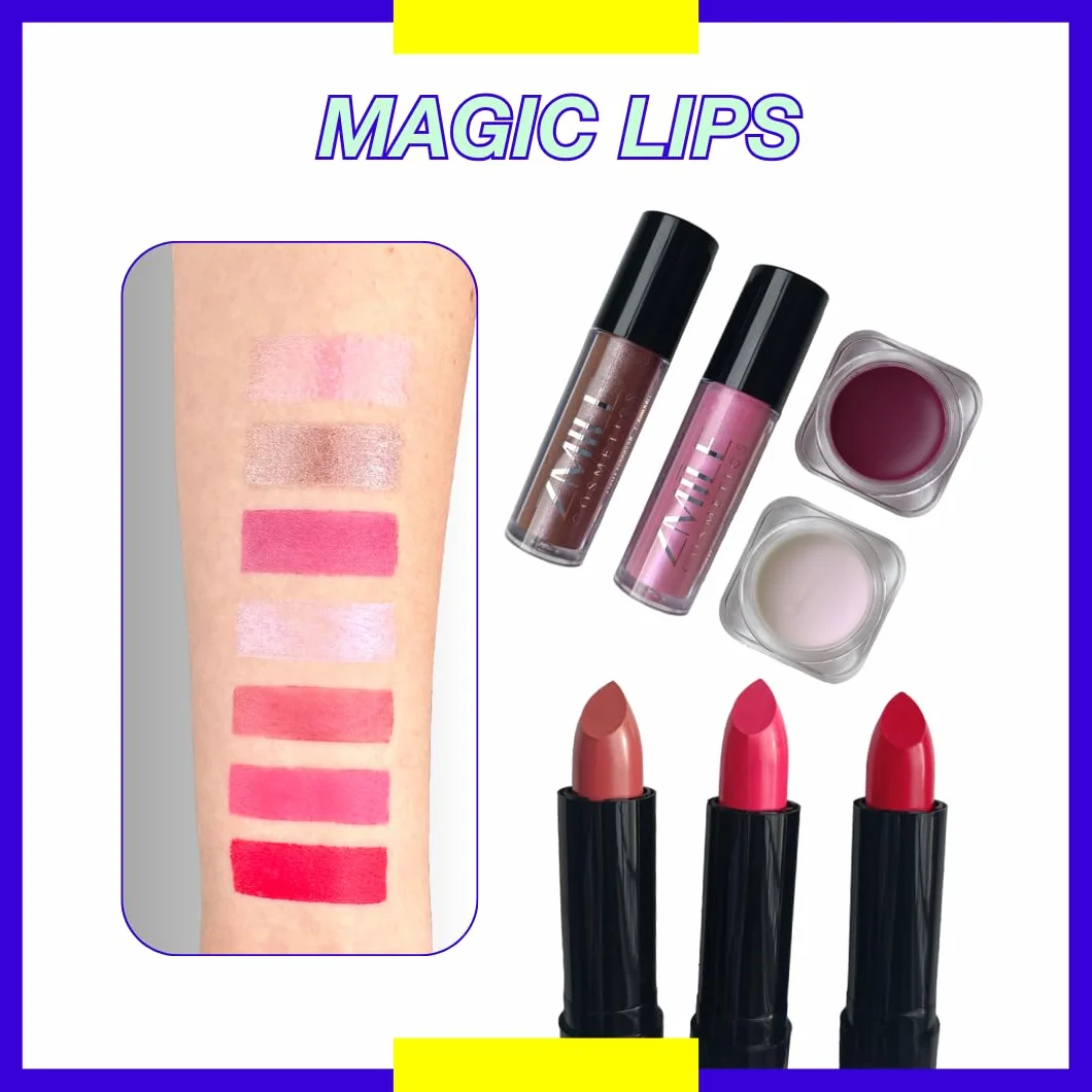 ZMILE Cosmetics Zestaw do Makijażu, Acryl, Kosmetyki Wegańskie