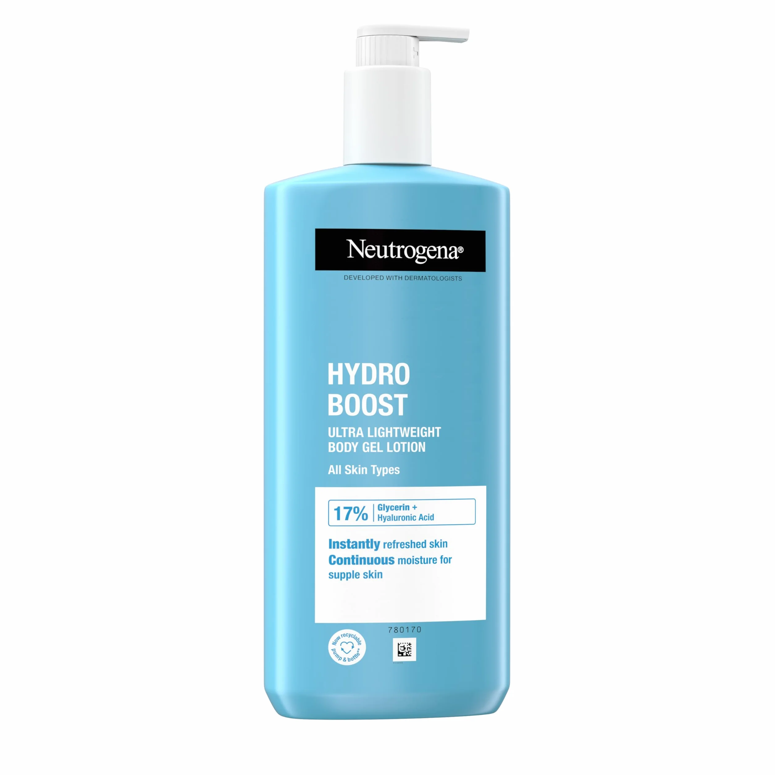 Neutrogena Hydro Boost Żelowy Balsam do Ciała 400 ml z Kwasem Hialuronowym