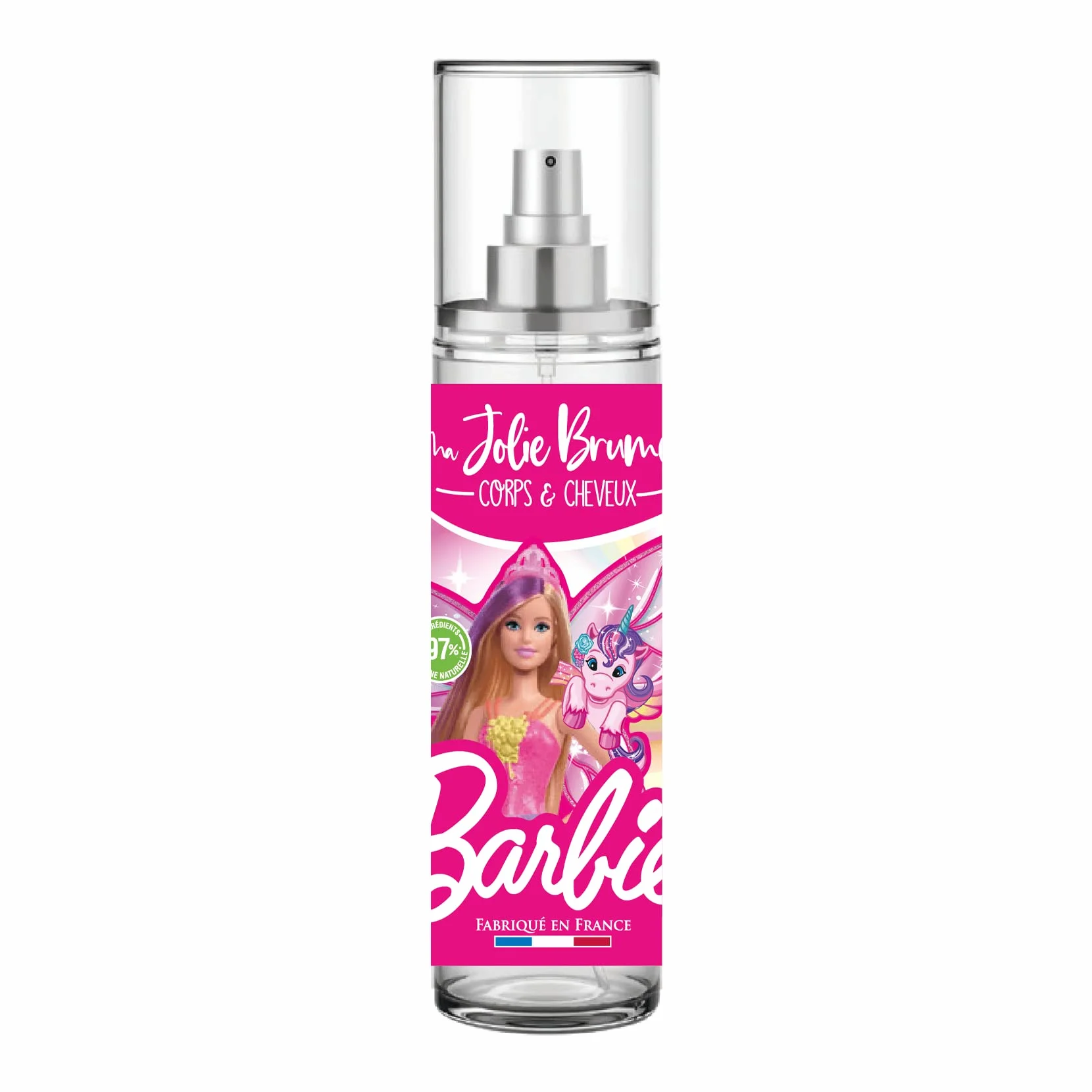 BARBIE zestaw perfum woda toaletowa dla dzieci 30 ml + spray zapachowy 100 ml kwiatowo-owocowy