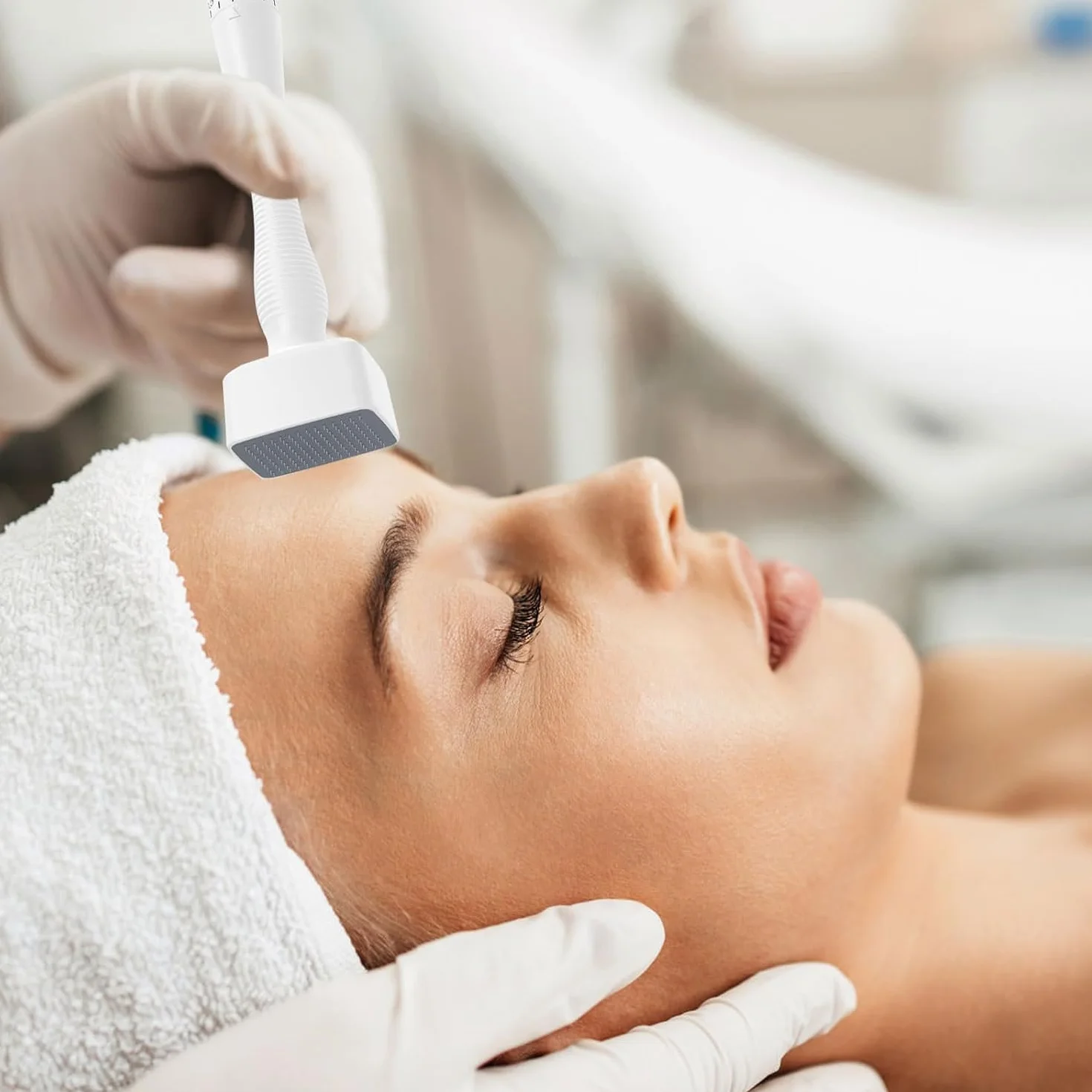 Derma Stamp Micro Needling Pen – regulowany mikroigłowanie Derma Pen z wałkiem i stemplem, wałek do mikroigłowania do pielęgnacji skóry, wałek do brody i brody dla mężczyzn