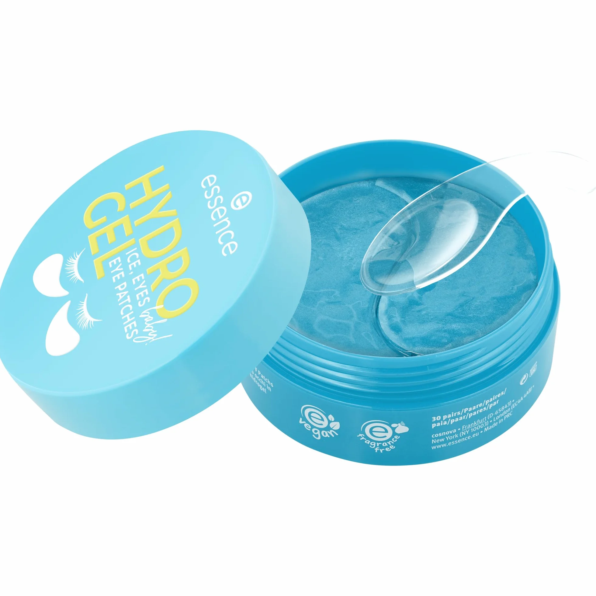 essence Płatki pod oczy HYDRO GEL eye patches ICE 30 par nawilżające chłodzące