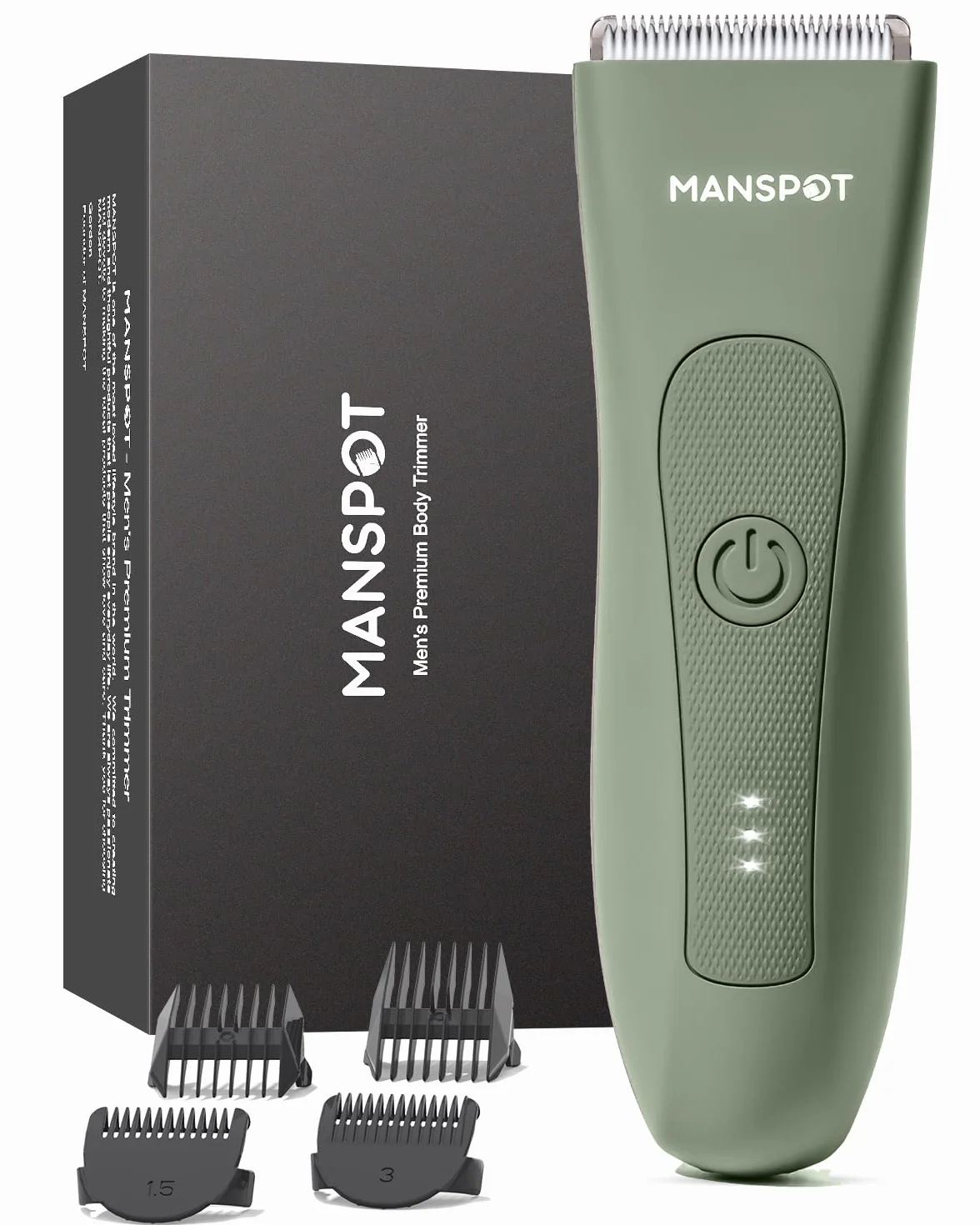 MANSPOT Manscaped golarka intymna dla mężczyzn wodoszczelna typu C