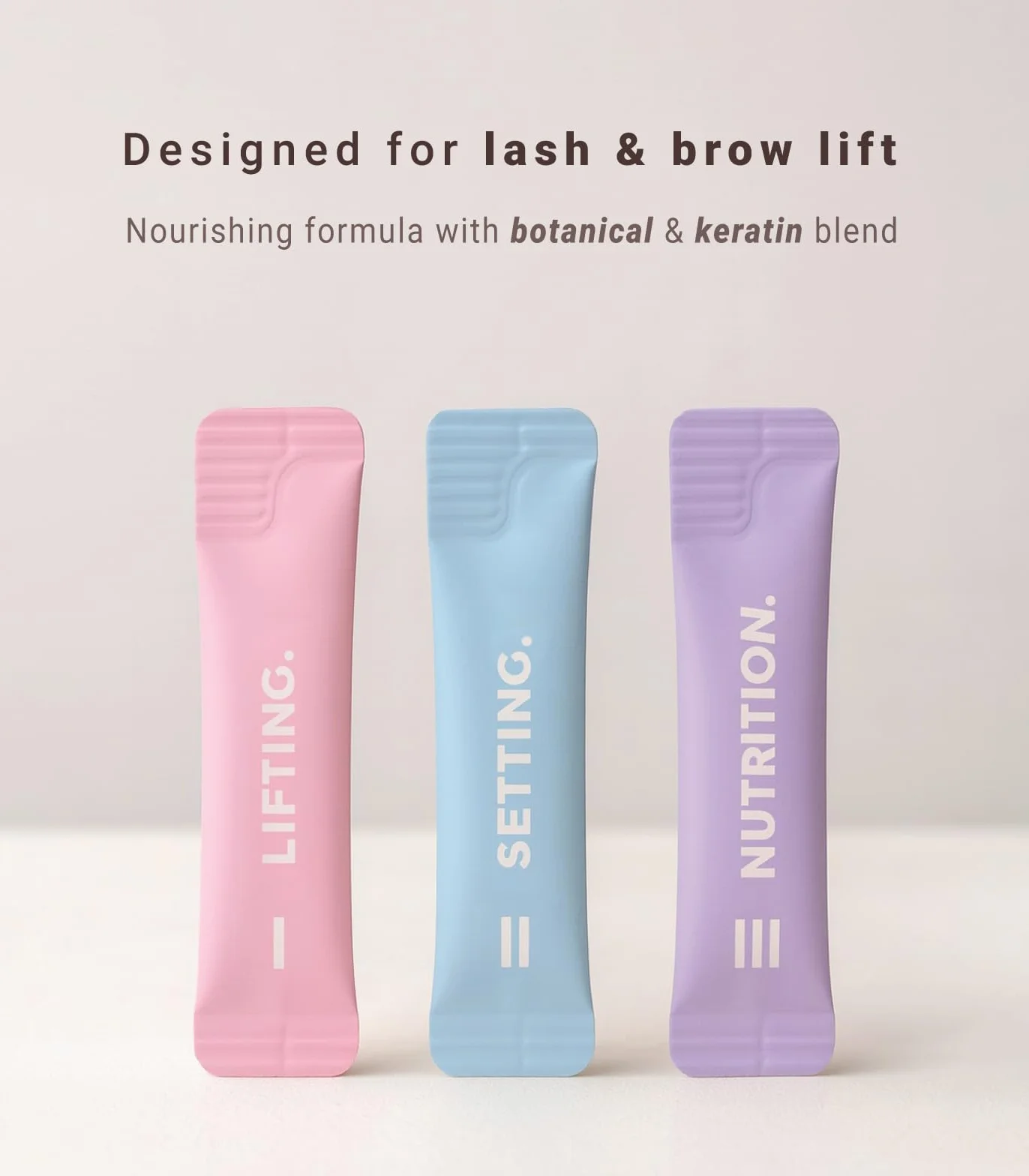 MIYA LASH Zestaw do laminowania rzęs i brwi z balsamem klejowym | seria AURA | 2 w 1 eyelash Perm & Brow Lift | indywidualnie zapakowane saszetki z narzędziami | Rezultaty obciążenia do 6 tygodni