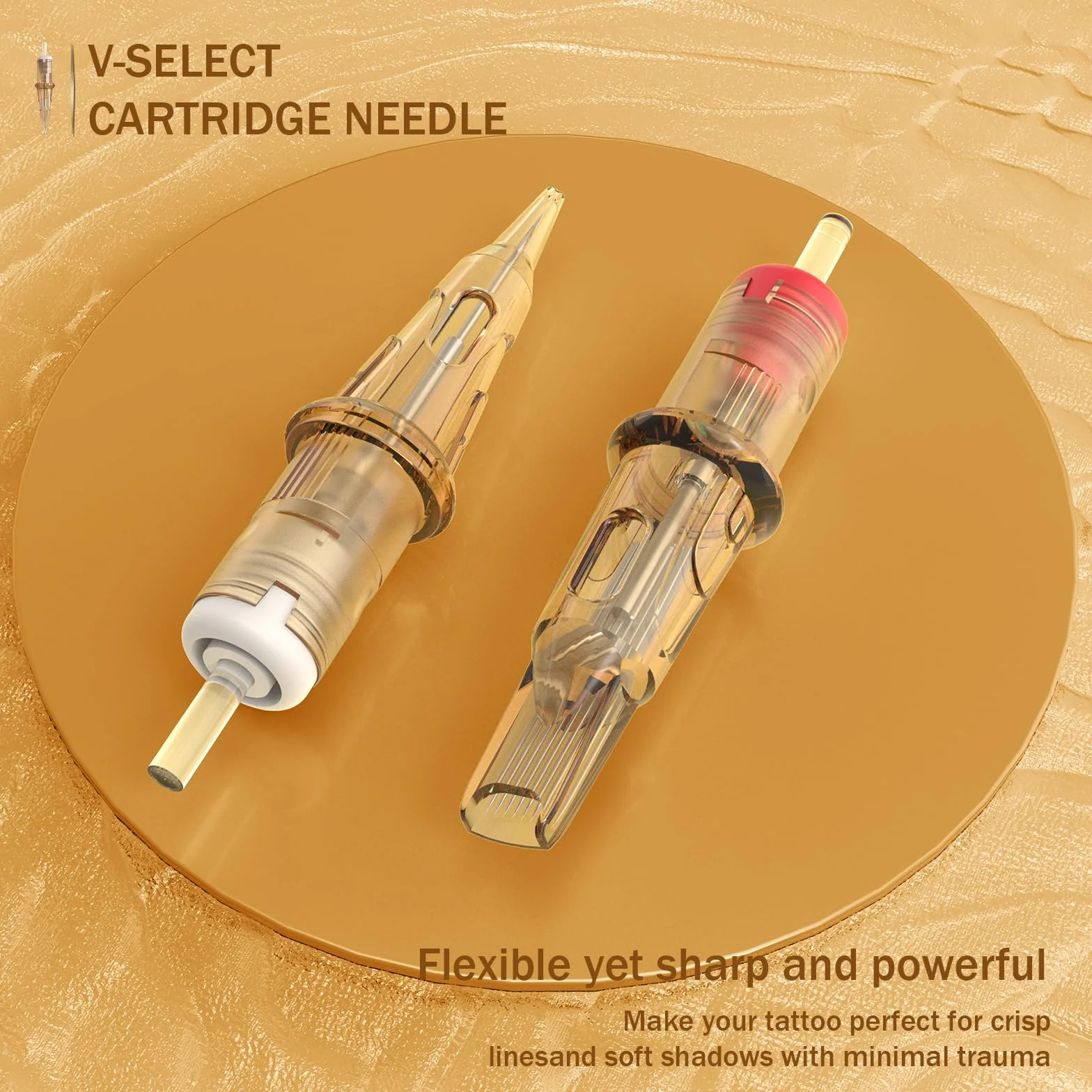 EZ Lgły do Kartridża do Tatuażu 20szt #10 (1RL) Bugpin Round Liner Long Taper Wkłady Igłami