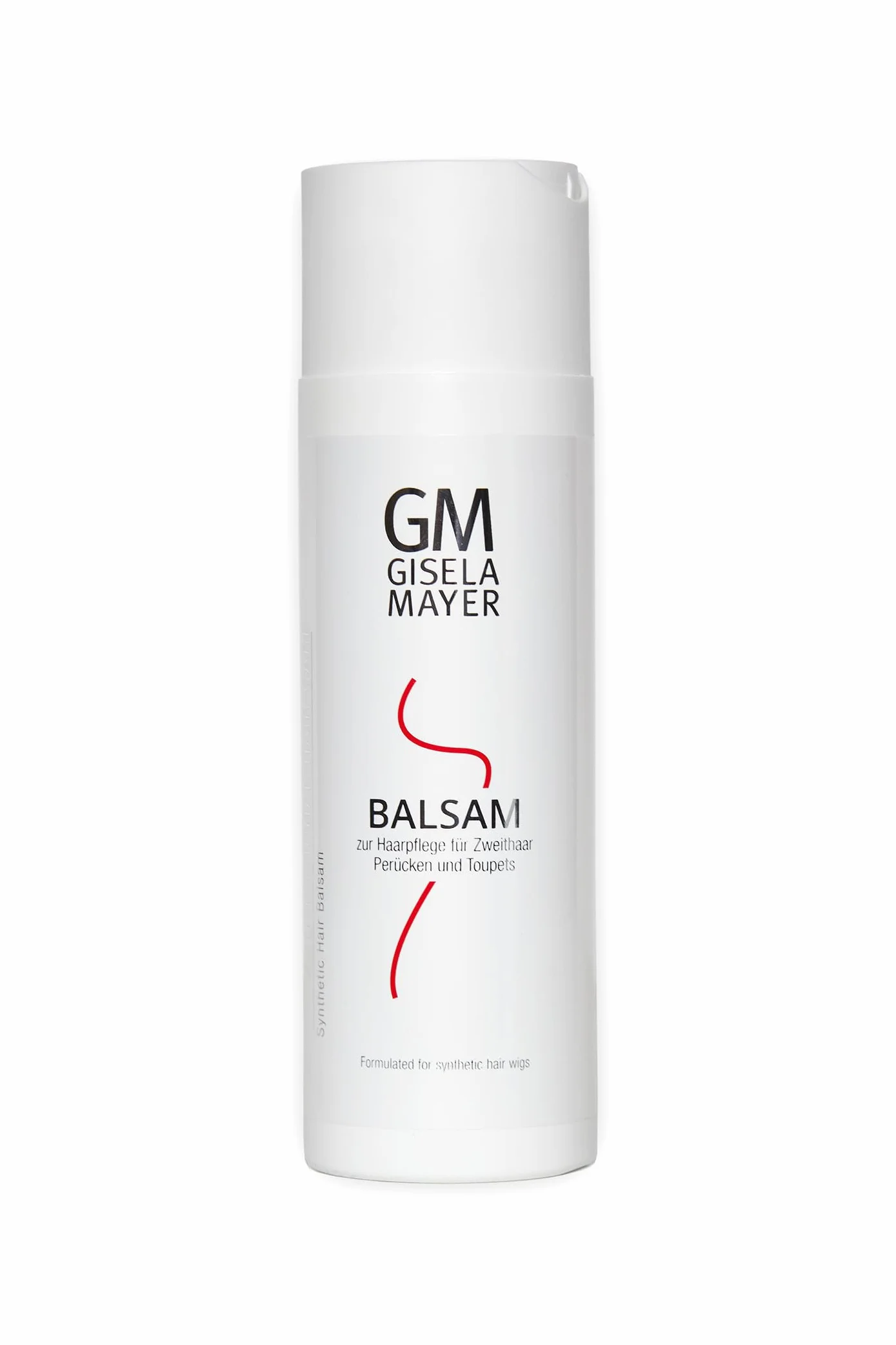 Gisela Mayer zestaw do pielęgnacji sztucznych włosów, szampon 200 ml + balsam 200 ml, pielęgnacja syntetycznych peruk, tupetów, tresek, przedłużek, zapobiegające puszeniu się, połysk i łatwe