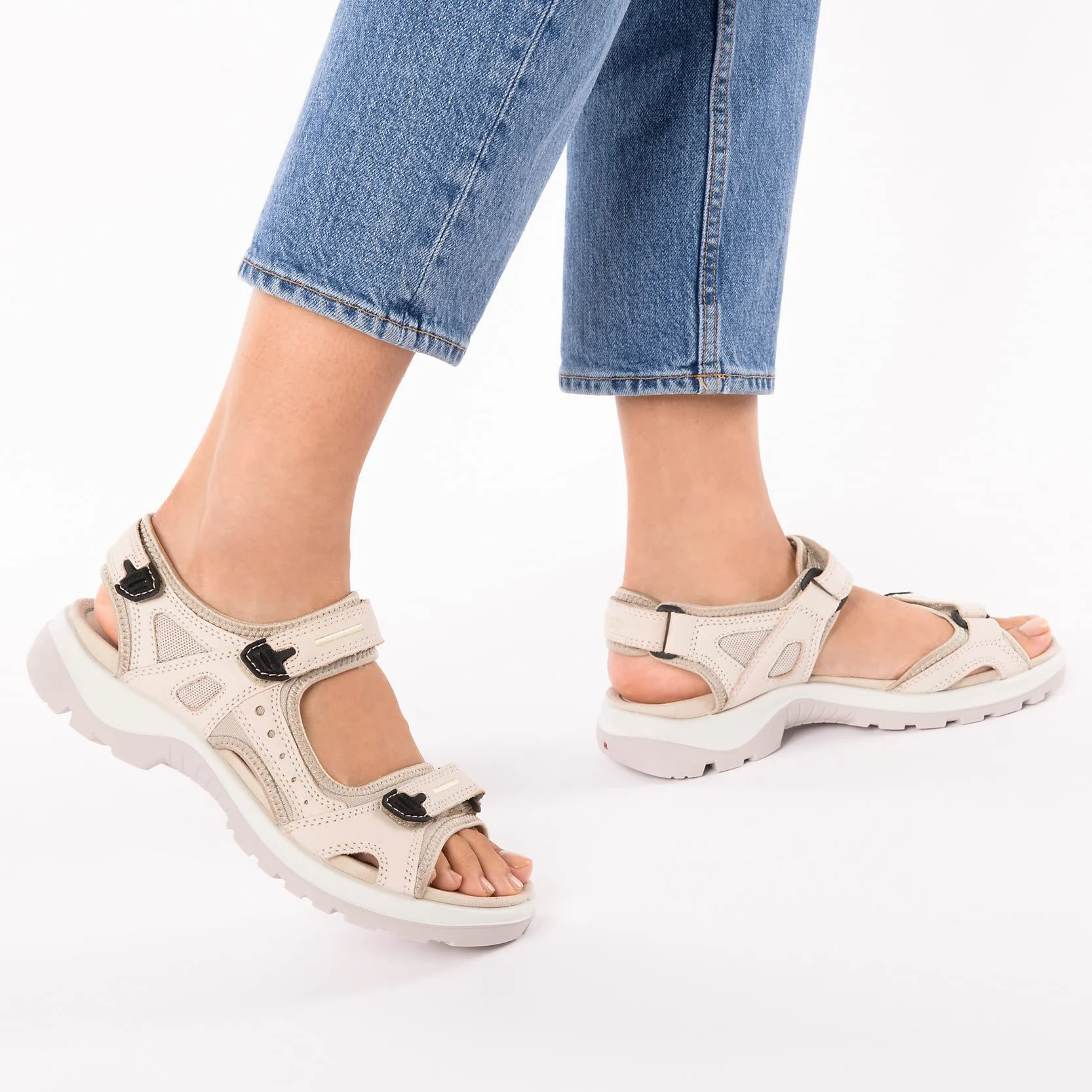 ECCO Offroad Sandały Kobiety, LIMESTONE, 43 EU