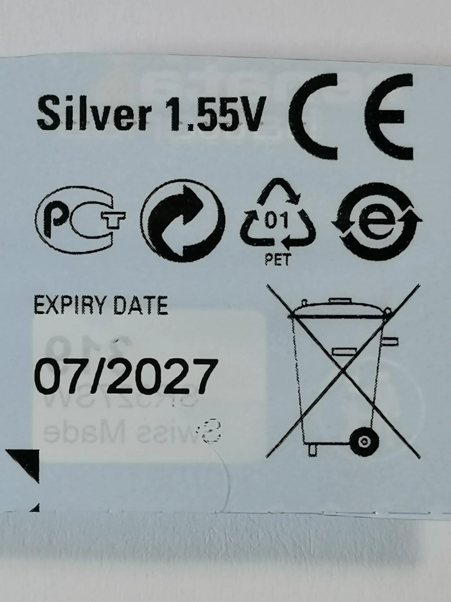1 x zegarek Renata 317 1,5 V bateria szwajcarska SR516SW ogniwo tlenku srebra