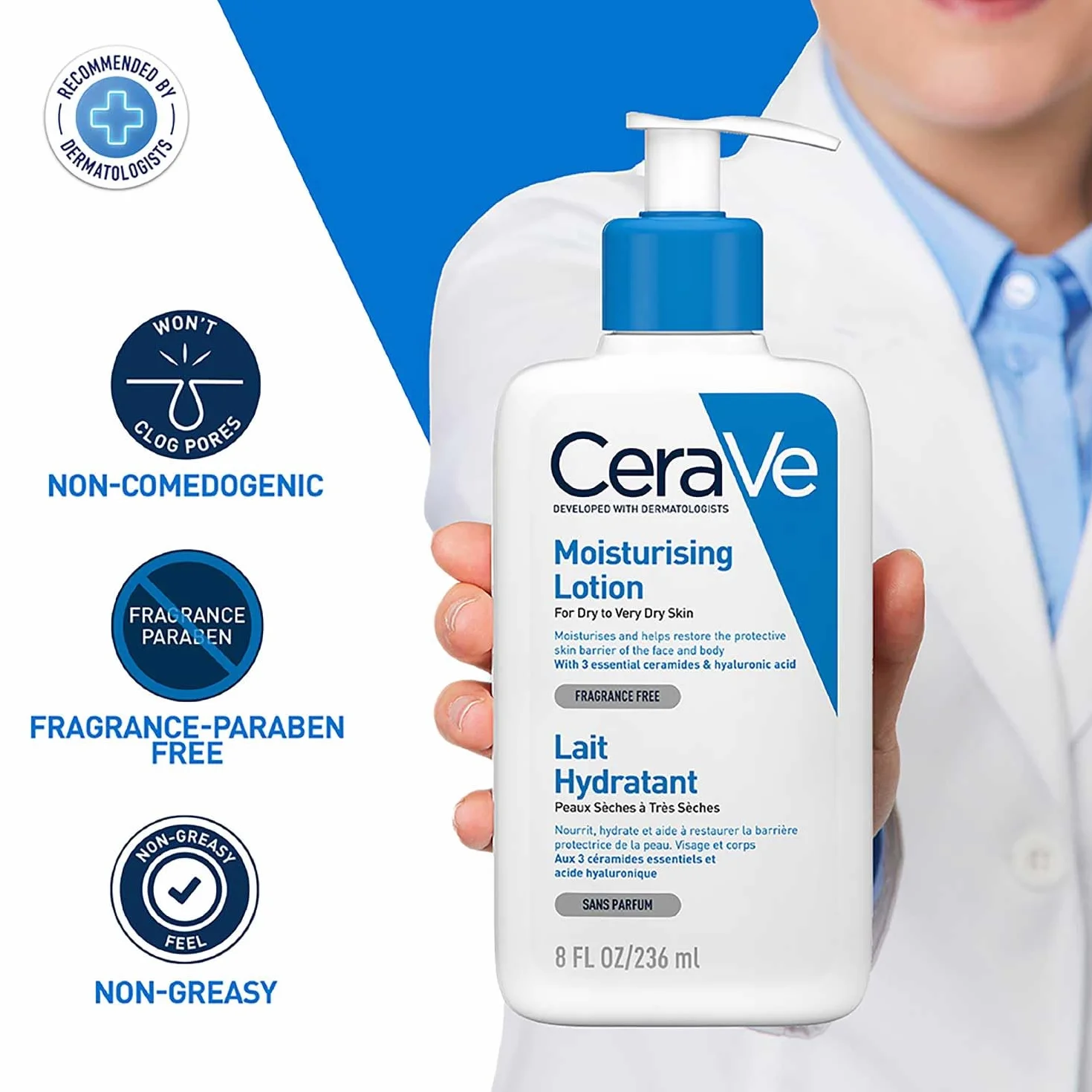 Cerave Balsam Nawilżający, 236 ml