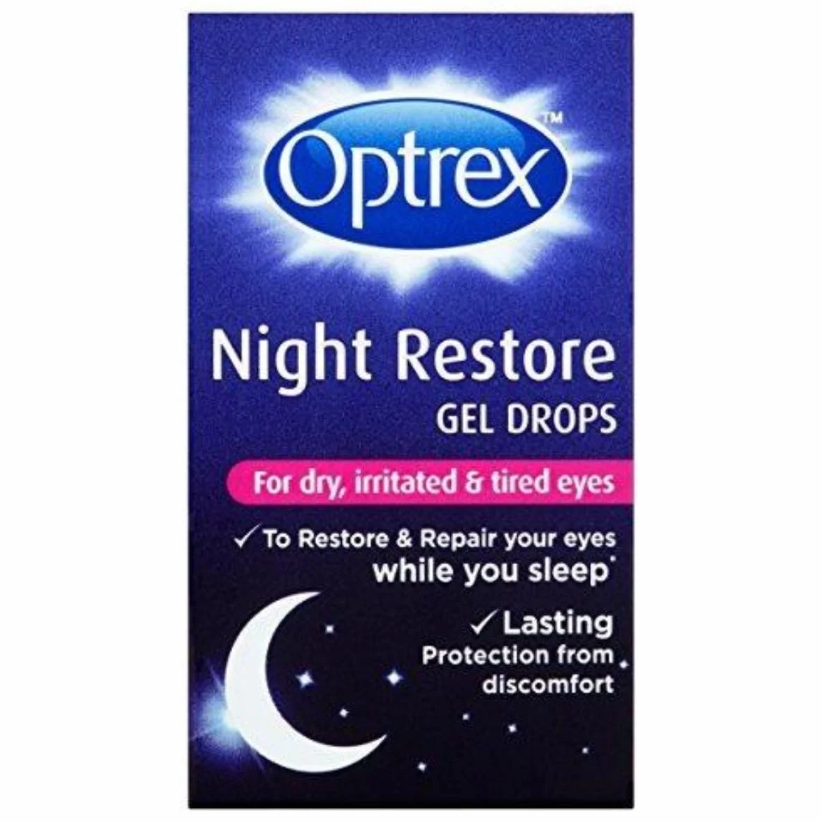 Optrex Night Restore krople żelowe, 10 ml