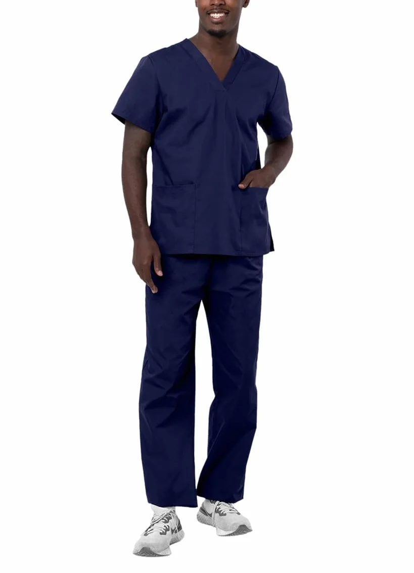 Adar Uniforms Medyczna odzież robocza unisex, grantowy, XL