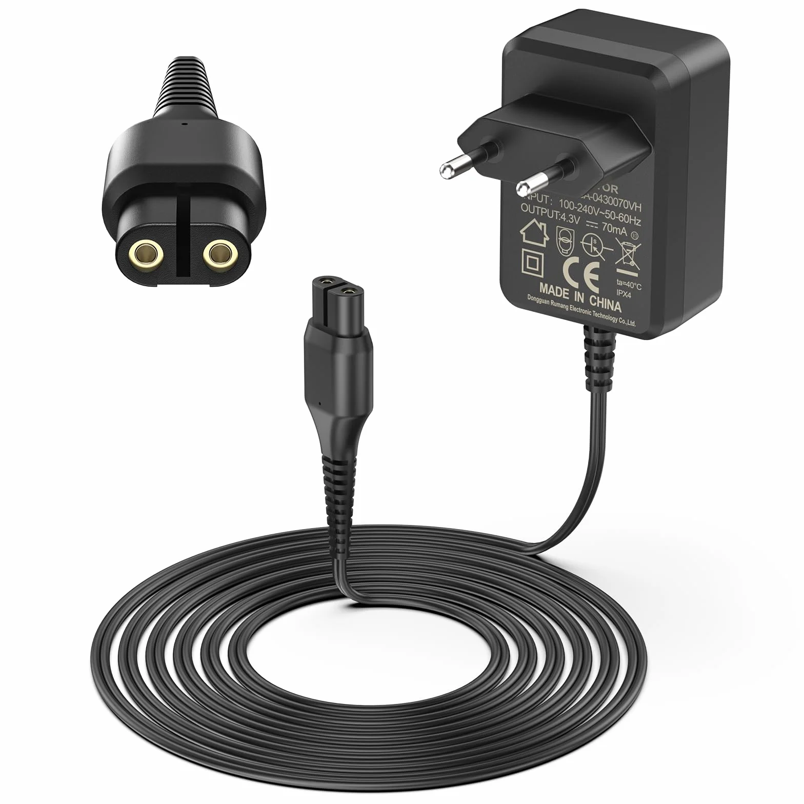 Philips kabel do ładowania QP2520 QP2620 QP2510 MG3720 MG5720 MG3730 MG5730 MG3710 BT3206 BT3208 BT405 golarka ładowarka 4,3 V