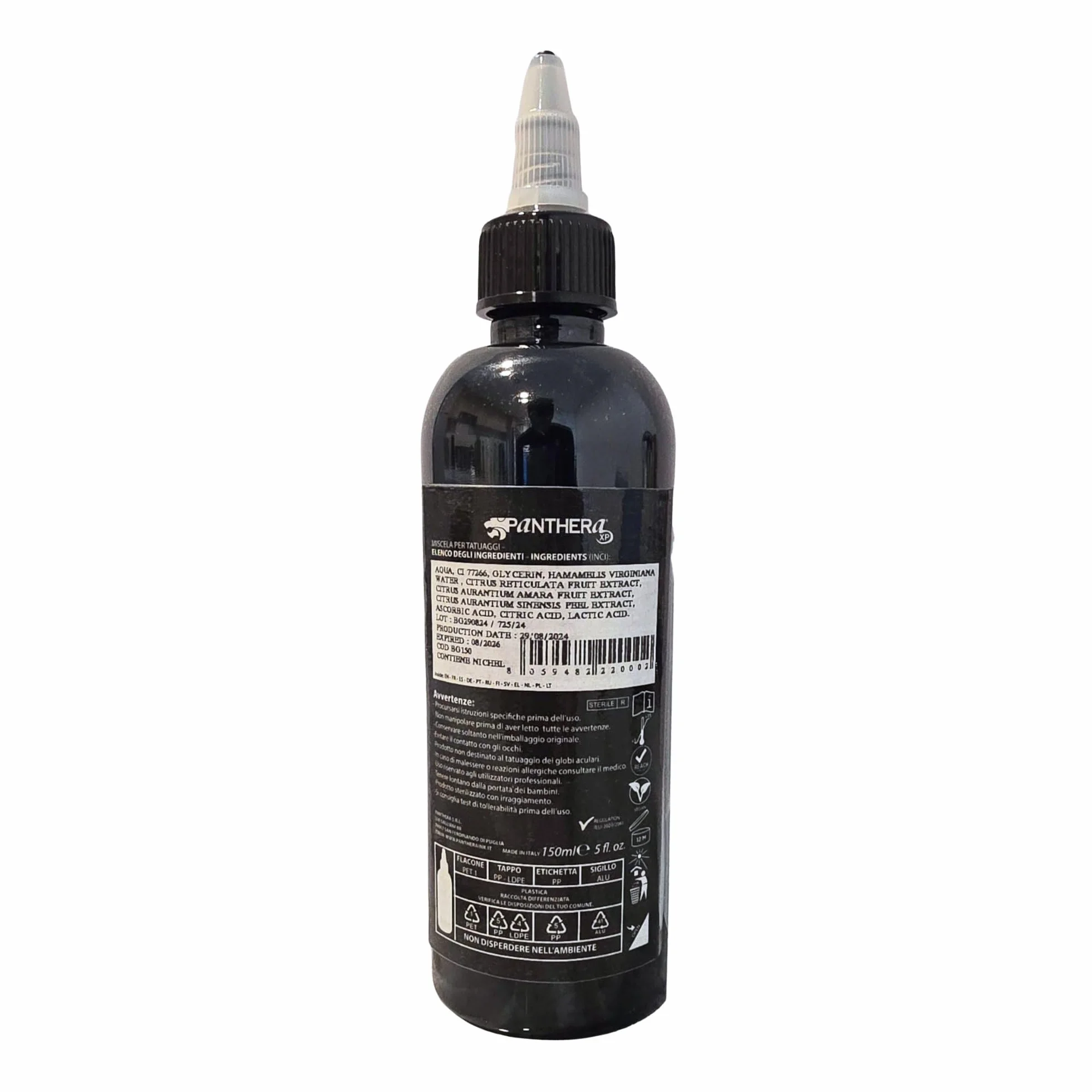 Panthera Black Gold 150 ml atrament do tatuażu Reach conform
