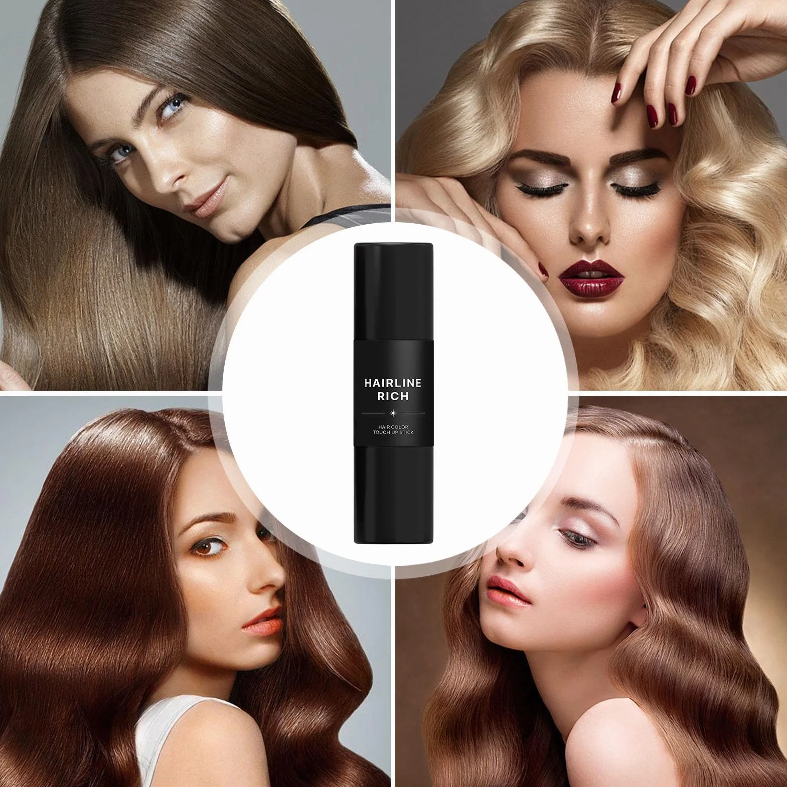 Zakrywka root Cover Up Stick, tymczasowy kolor włosów, przedłużony długopis do włosów, korektor szybkiego dotyku dla dorosłych, przyjaciół i piękności